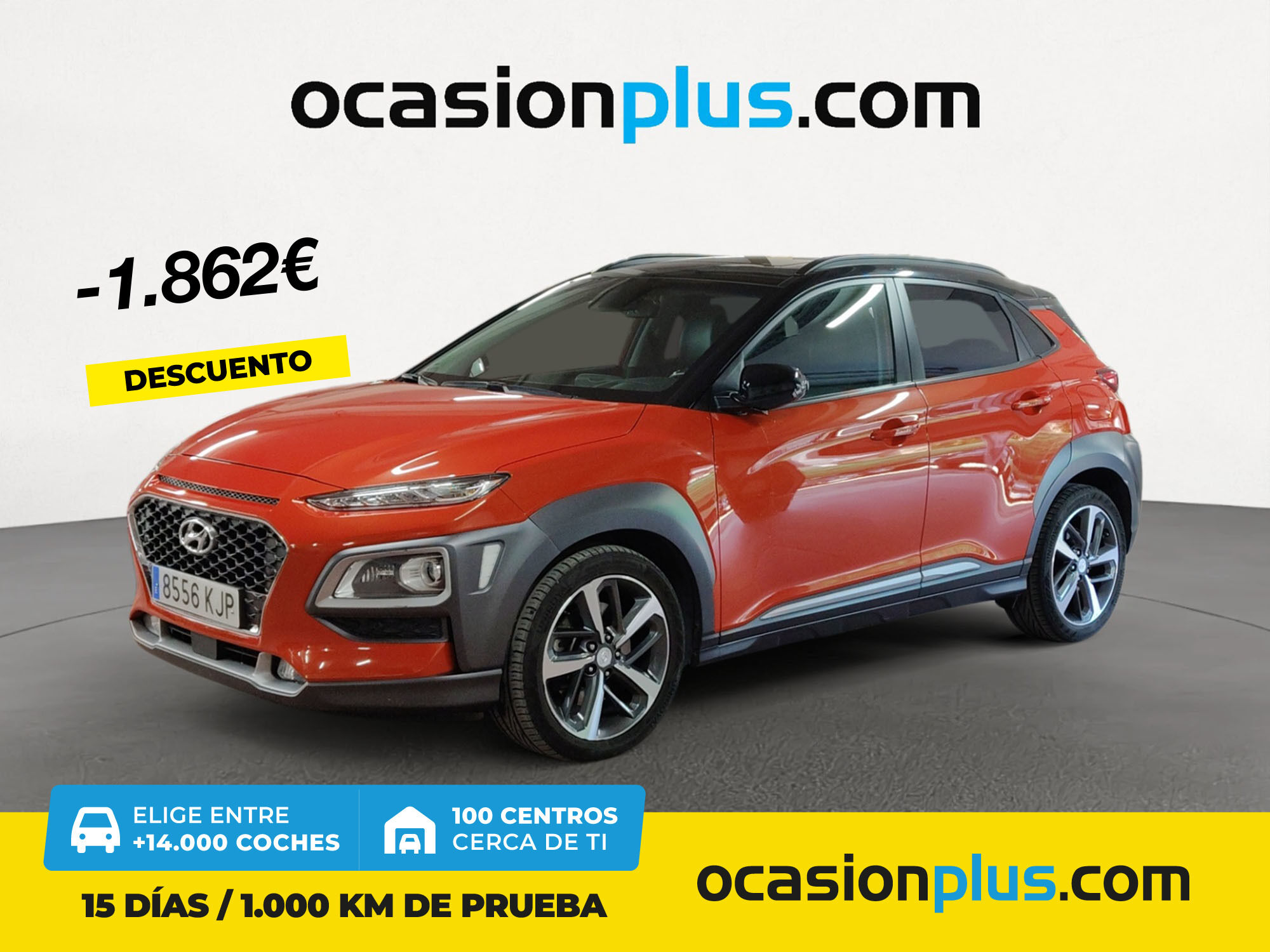 HYUNDAI Kona (1.6 TGDi Style DT 4x4 Sky 130 kW (177 CV)) en Madrid