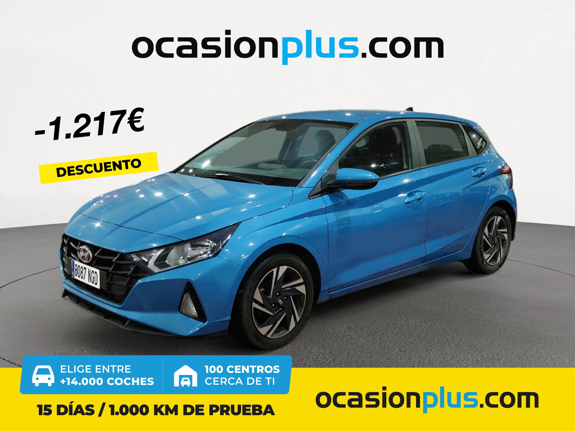 HYUNDAI i20 (1.2 MPI Klass 62 kW (84 CV)) en Madrid