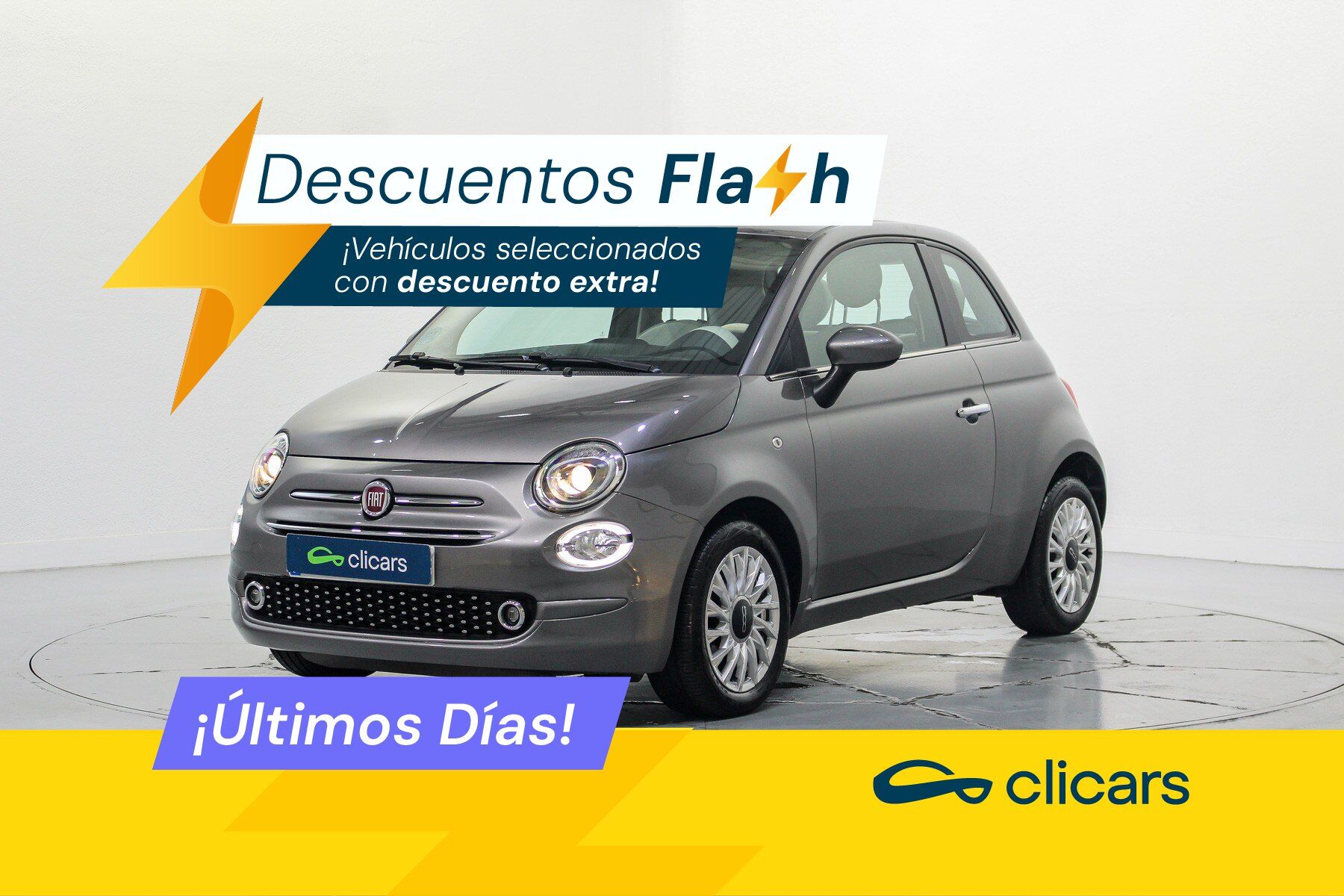 FIAT 500 (500 1.2 Lounge MTA) en Madrid