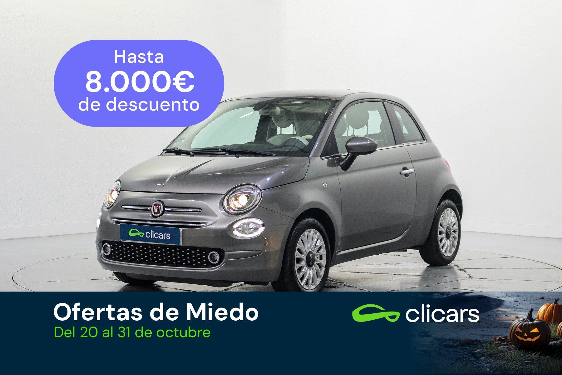 FIAT 500 (500 1.2 Lounge MTA) en Madrid