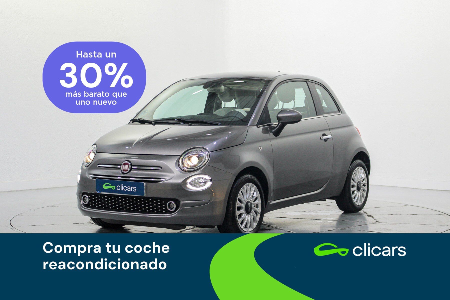 FIAT 500 (500 1.2 Lounge MTA) en Madrid