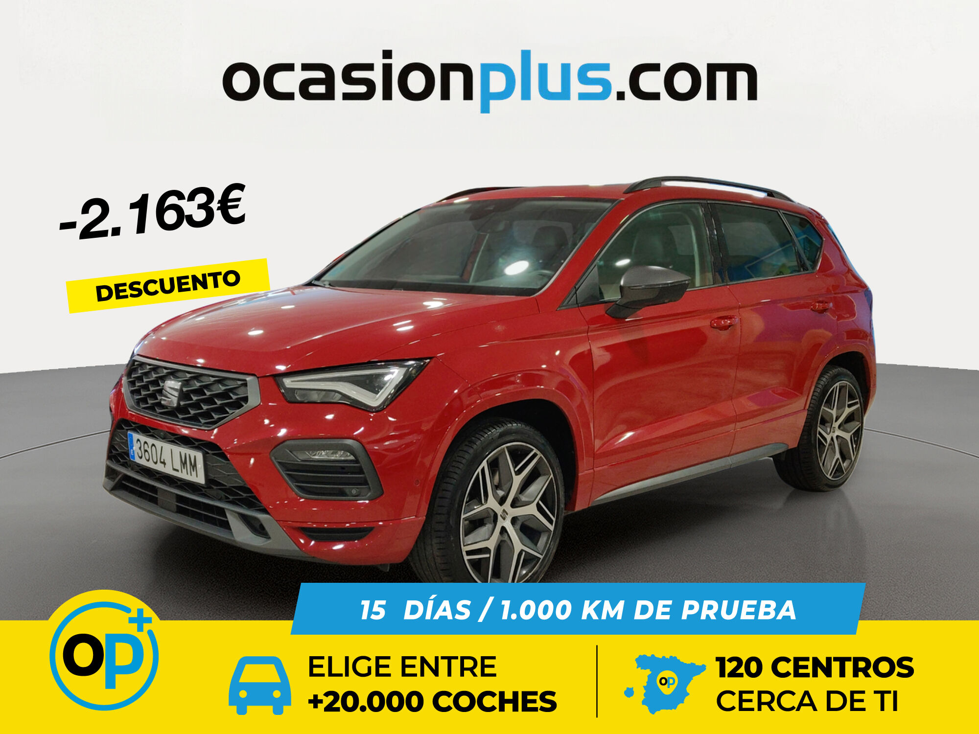 SEAT Ateca (2.0 TDI S&S FR Go DSG 110 kW (150 CV)) en Madrid