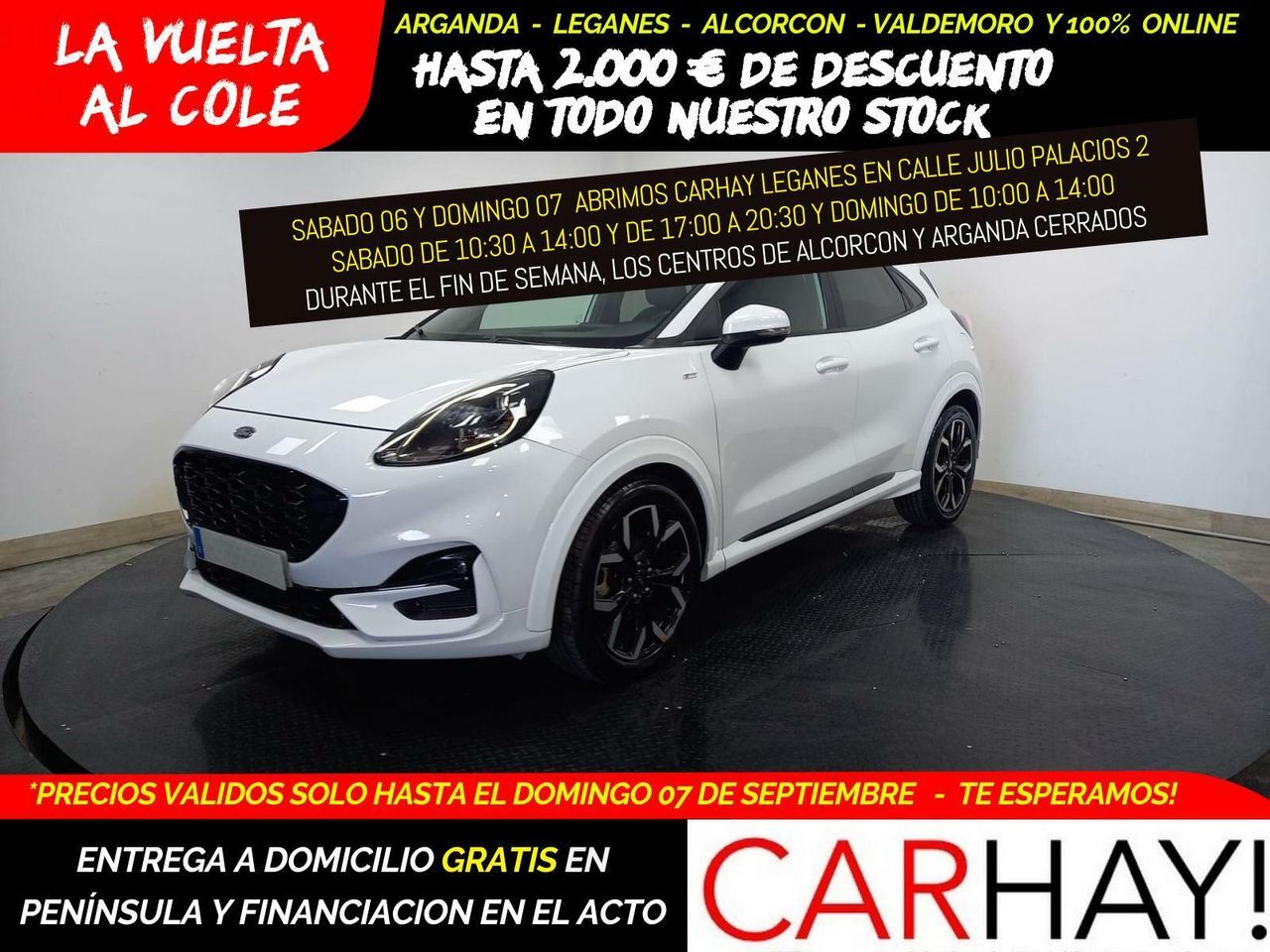 FORD Puma (ST LINE X 1.0 ECOBOOST MHEV 125CV) en Madrid