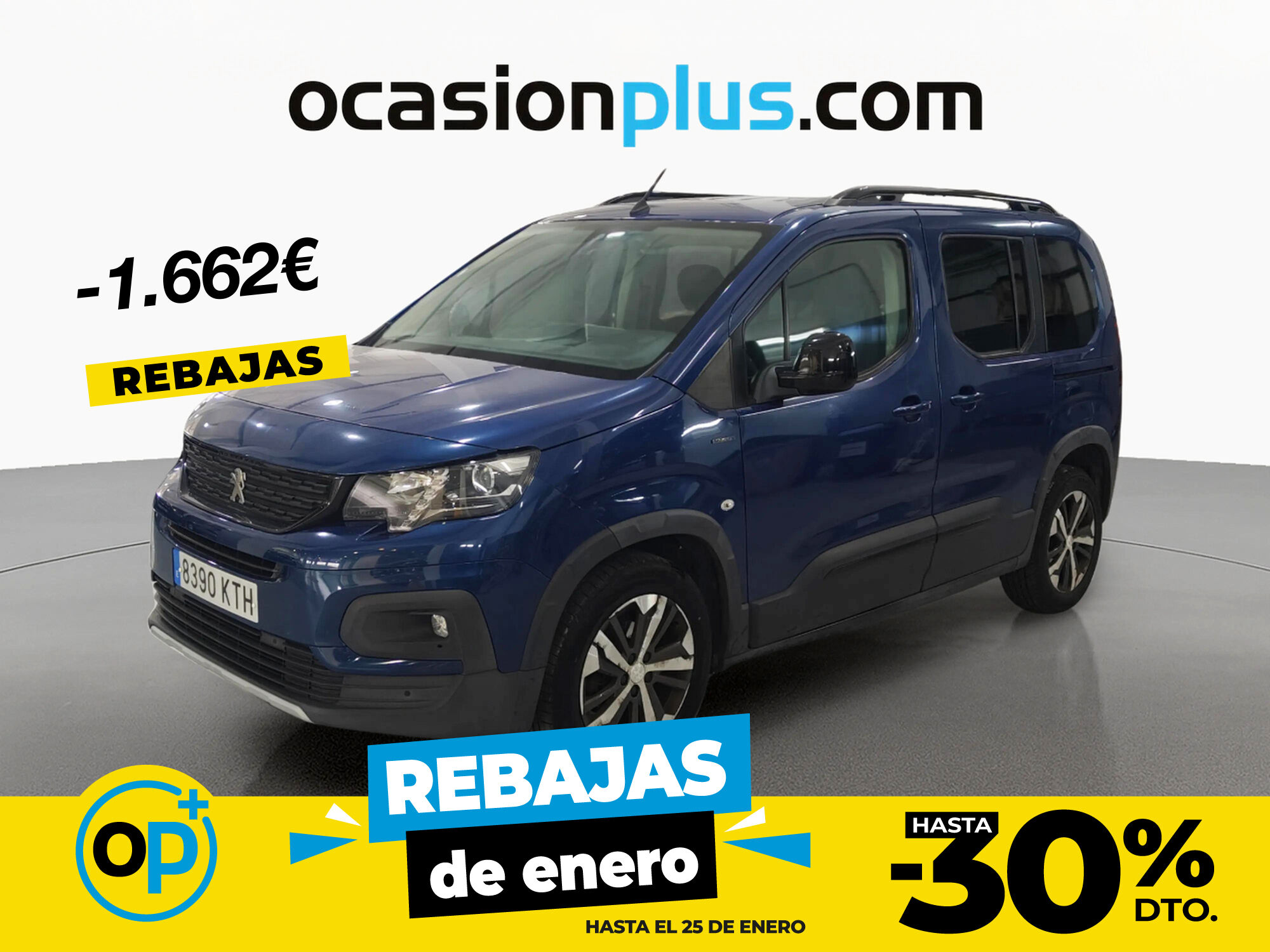 PEUGEOT Rifter (BlueHDi 100 GT Line Standard 73 kW (100 CV)) en Palmas, Las