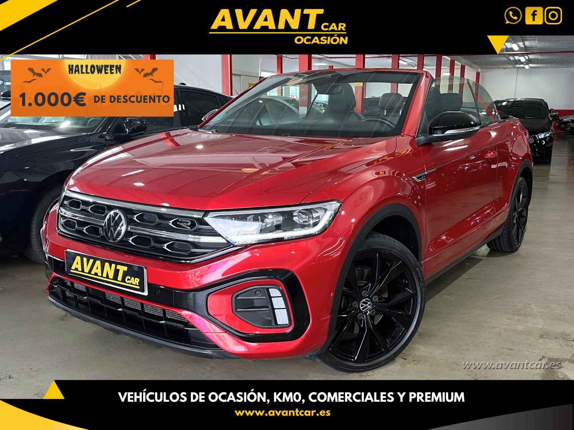 VOLKSWAGEN T-Roc (Cabrio 1.5 TSI R-Line) en Palmas, Las