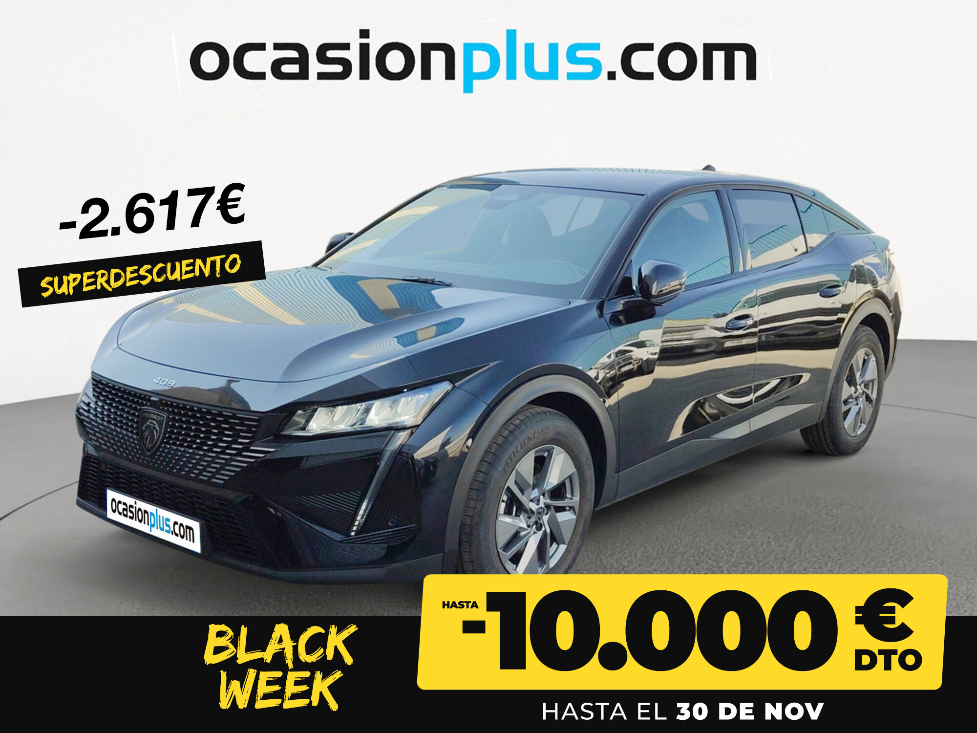 PEUGEOT 408 (Allure PHEV 180 e-EAT8 133 kW (181 CV)) en Madrid