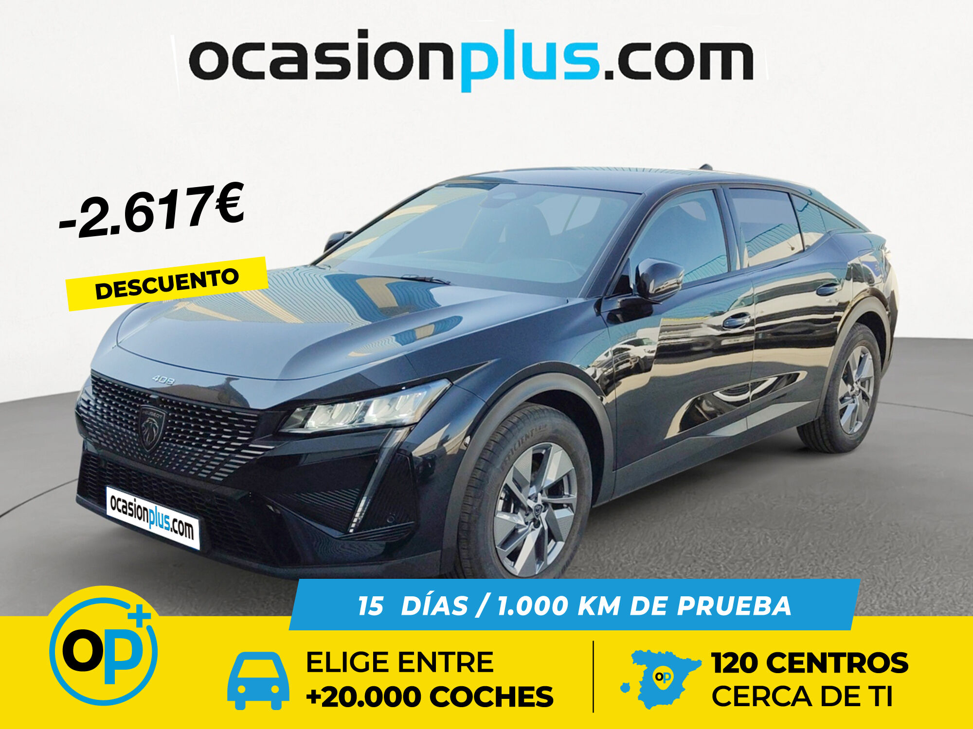 PEUGEOT 408 (Allure PHEV 180 e-EAT8 133 kW (181 CV)) en Madrid