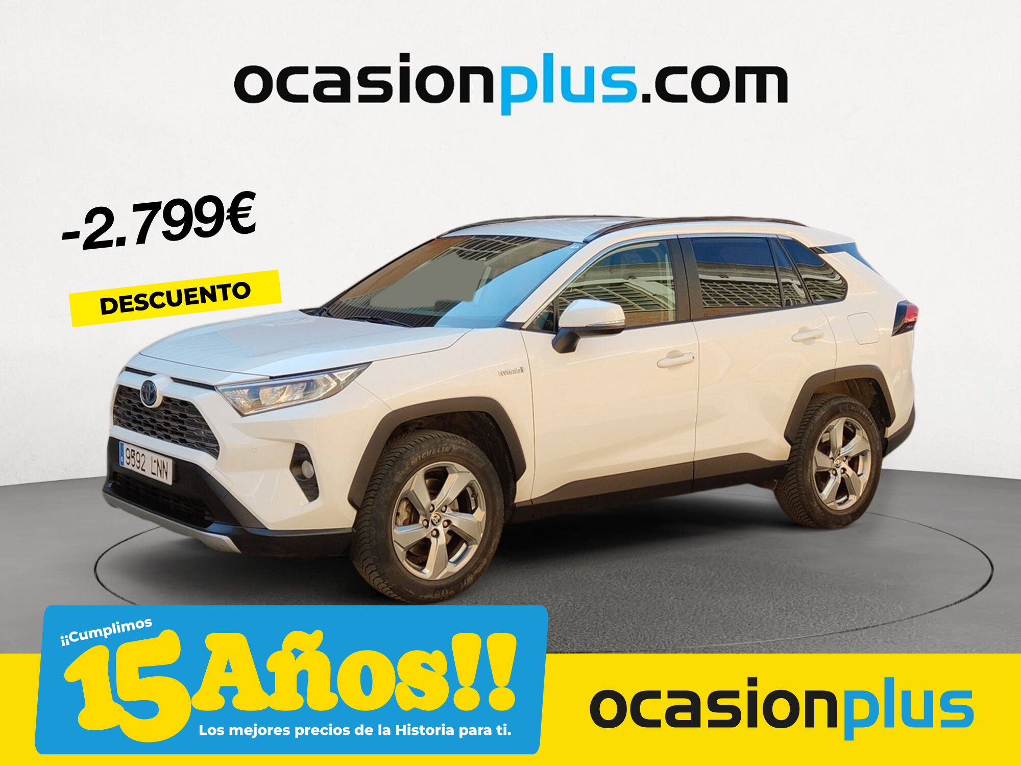TOYOTA RAV-4 (2.5l hybrid Advance 4WD 163 kW (222 CV)) en Madrid