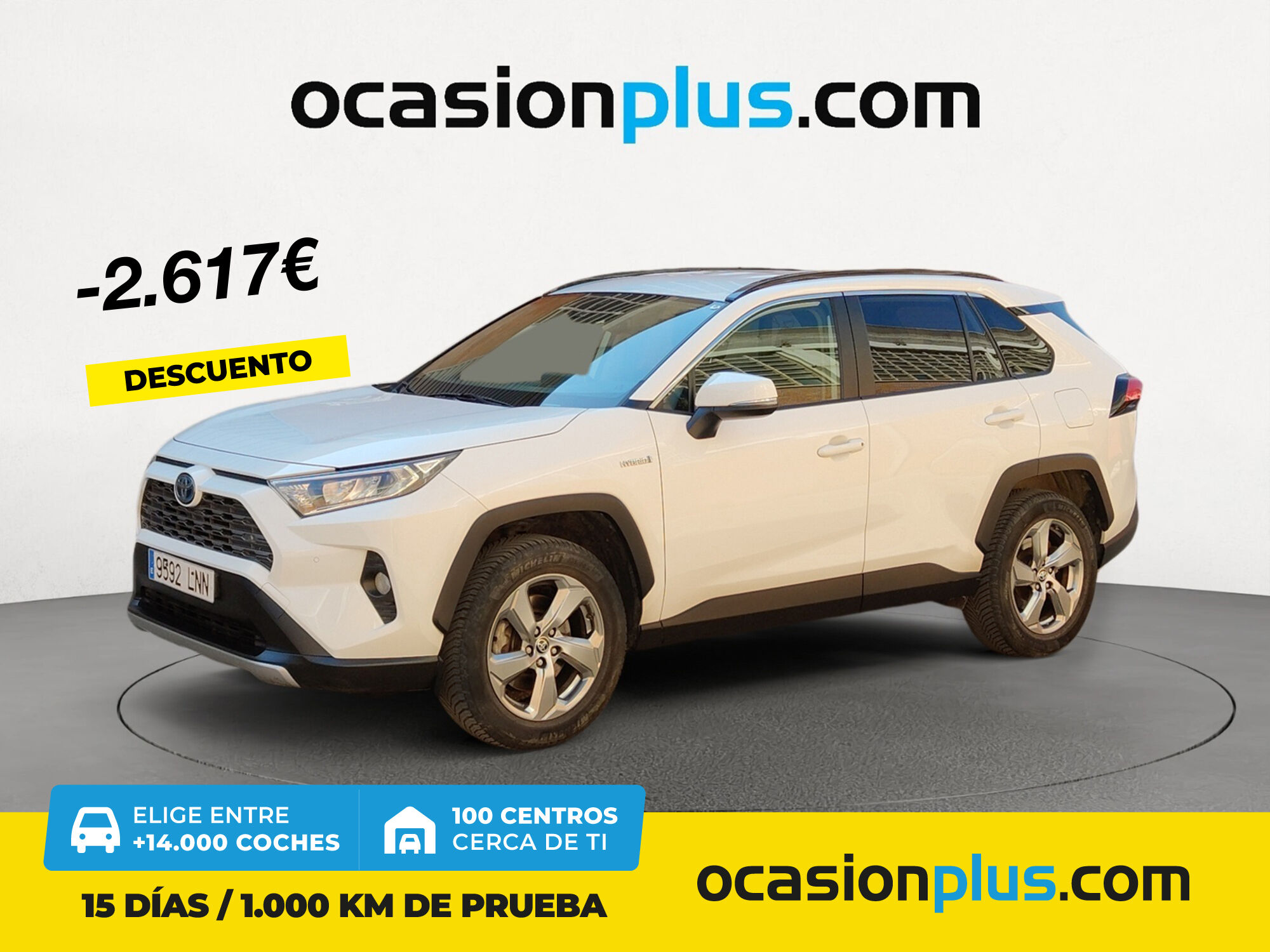 TOYOTA RAV-4 (2.5l hybrid Advance 4WD 163 kW (222 CV)) en Madrid
