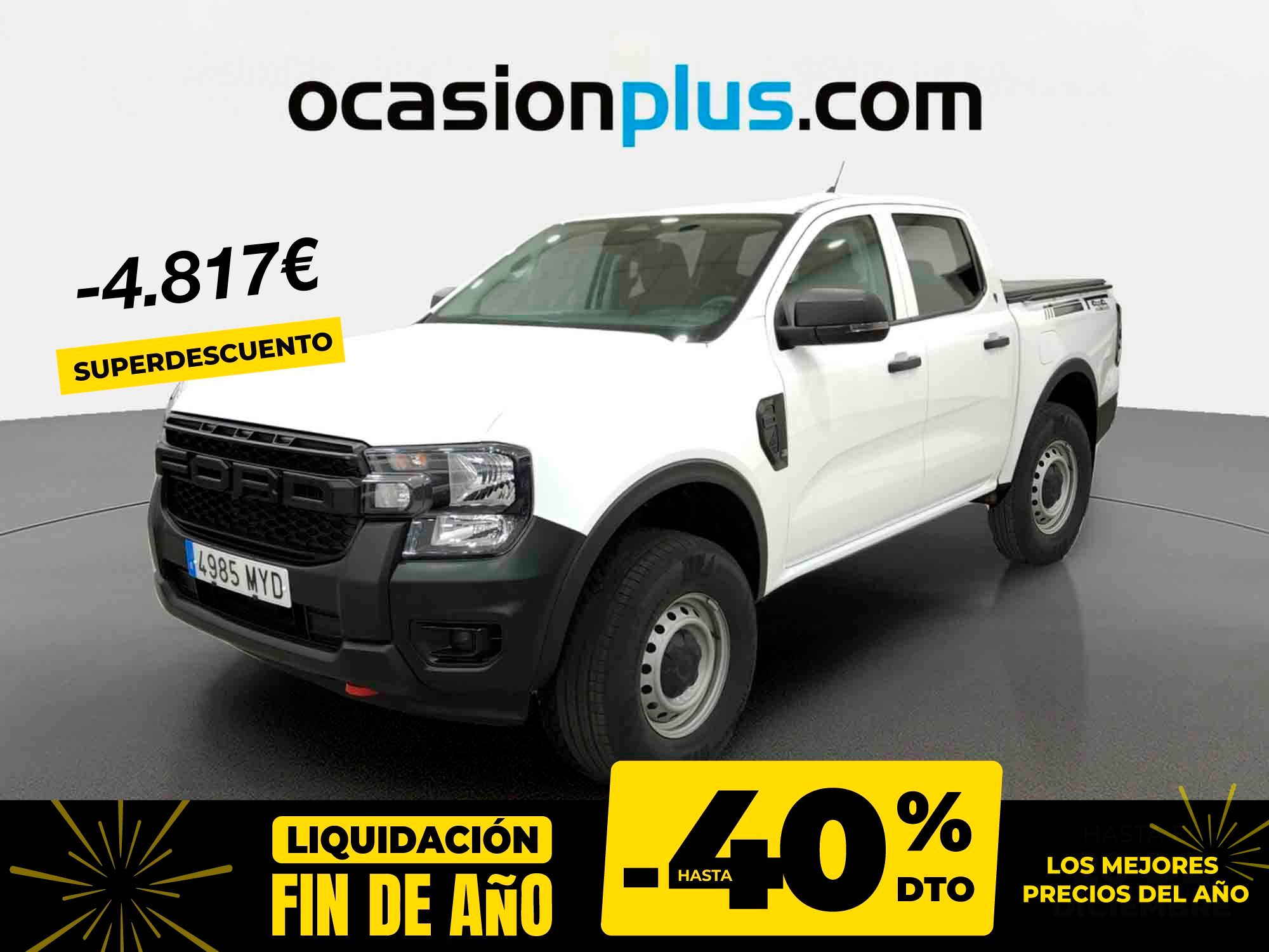 FORD Ranger (Pickup 2.0 Ecoblue Doble Cabina XL 4x4 125 kW (170 CV)) en Mad