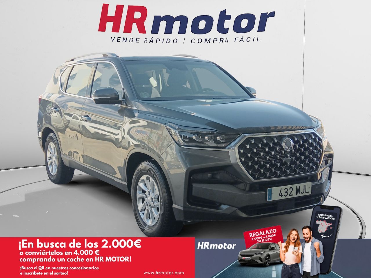 SSANGYONG KGM Rexton (D22DTR Pro 4x4) en Madrid