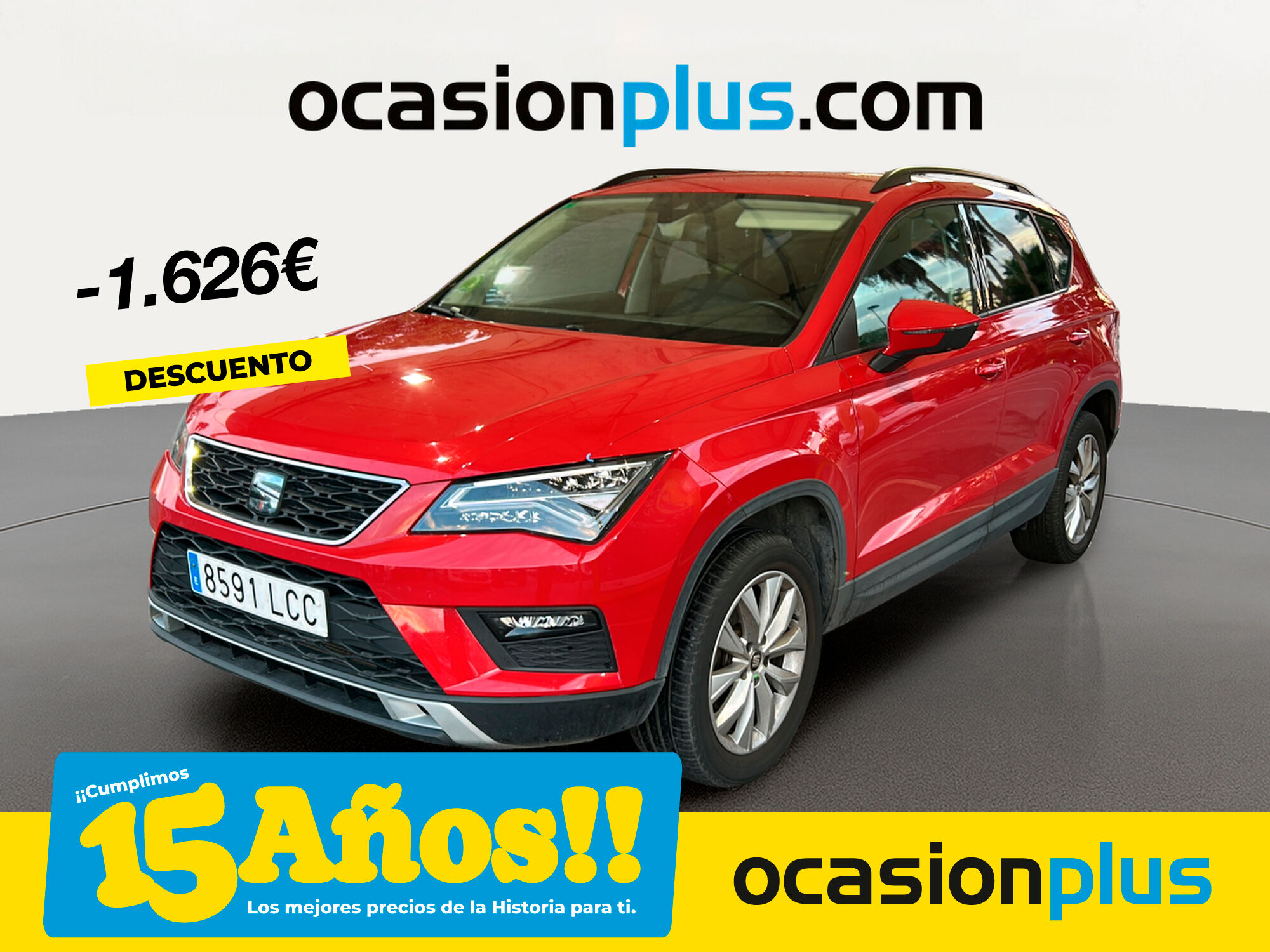 SEAT Ateca (1.0 TSI S&S Ecomotive Style Edition Nav 85 kW (115 CV)) en Madr