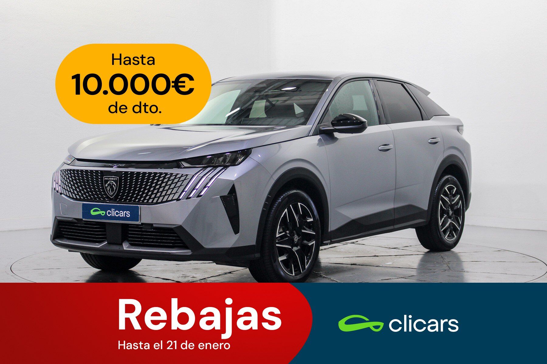 PEUGEOT 3008 (3008 Hybrid 136 Allure eDCS6) en Madrid