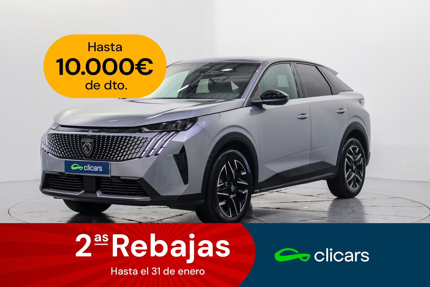 PEUGEOT 3008 (3008 Hybrid 136 Allure eDCS6) en Madrid