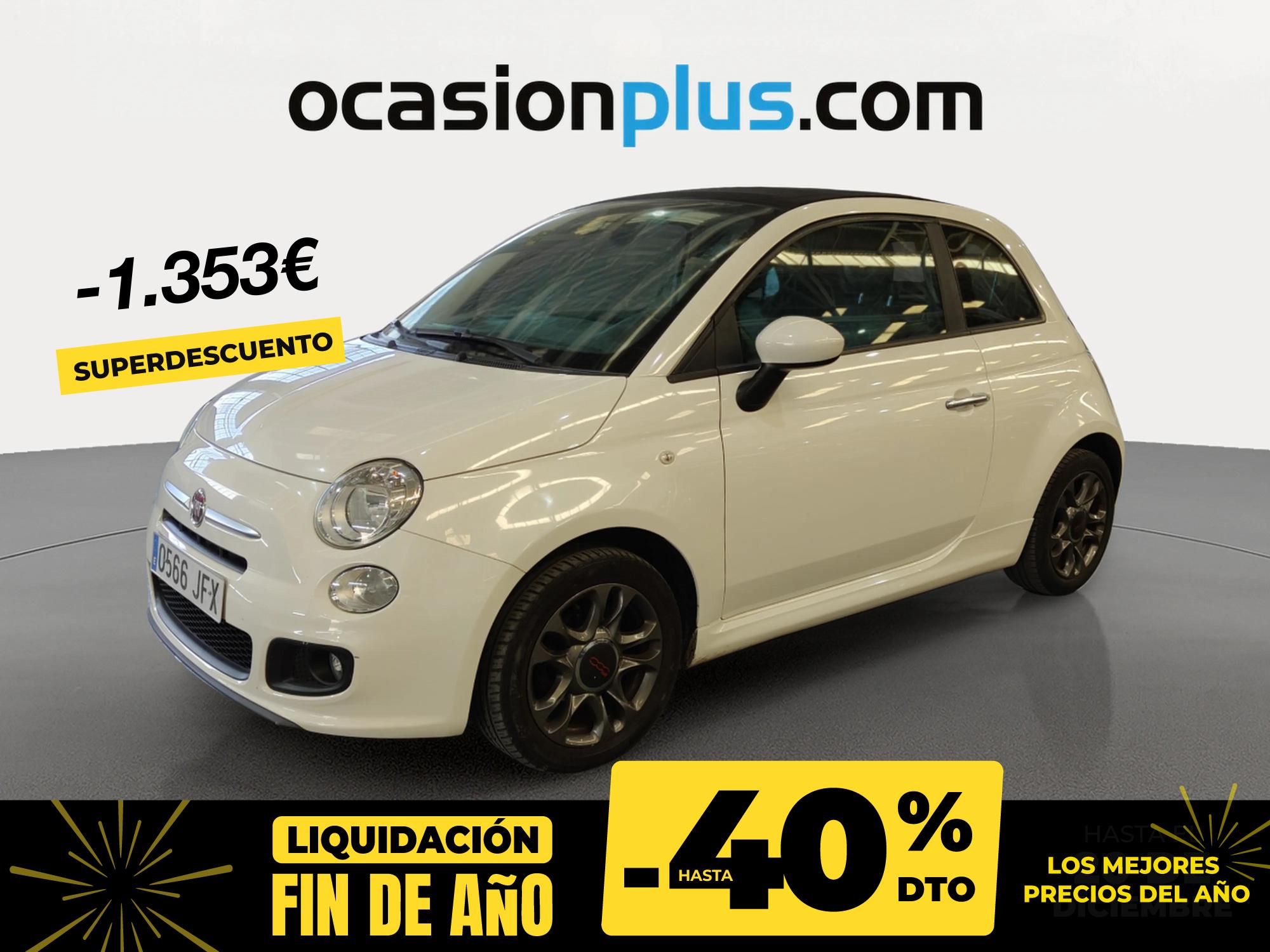 FIAT 500 (1.2 8v Cabrio S 51 kW (69 CV)) en Madrid
