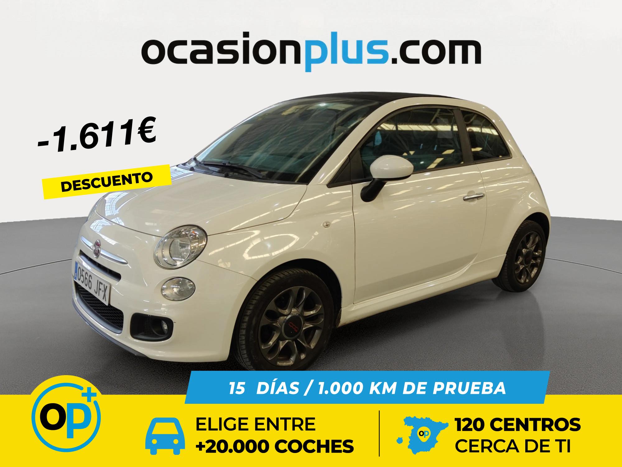 FIAT 500 (1.2 8v Cabrio S 51 kW (69 CV)) en Madrid