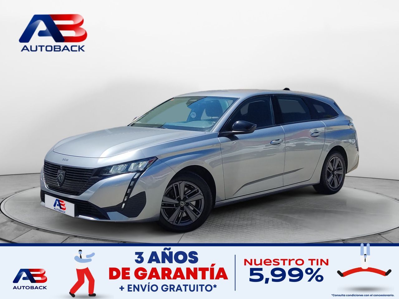 PEUGEOT 308 (SW Active Pack BlueHDi 130 S&S EAT8) en Madrid