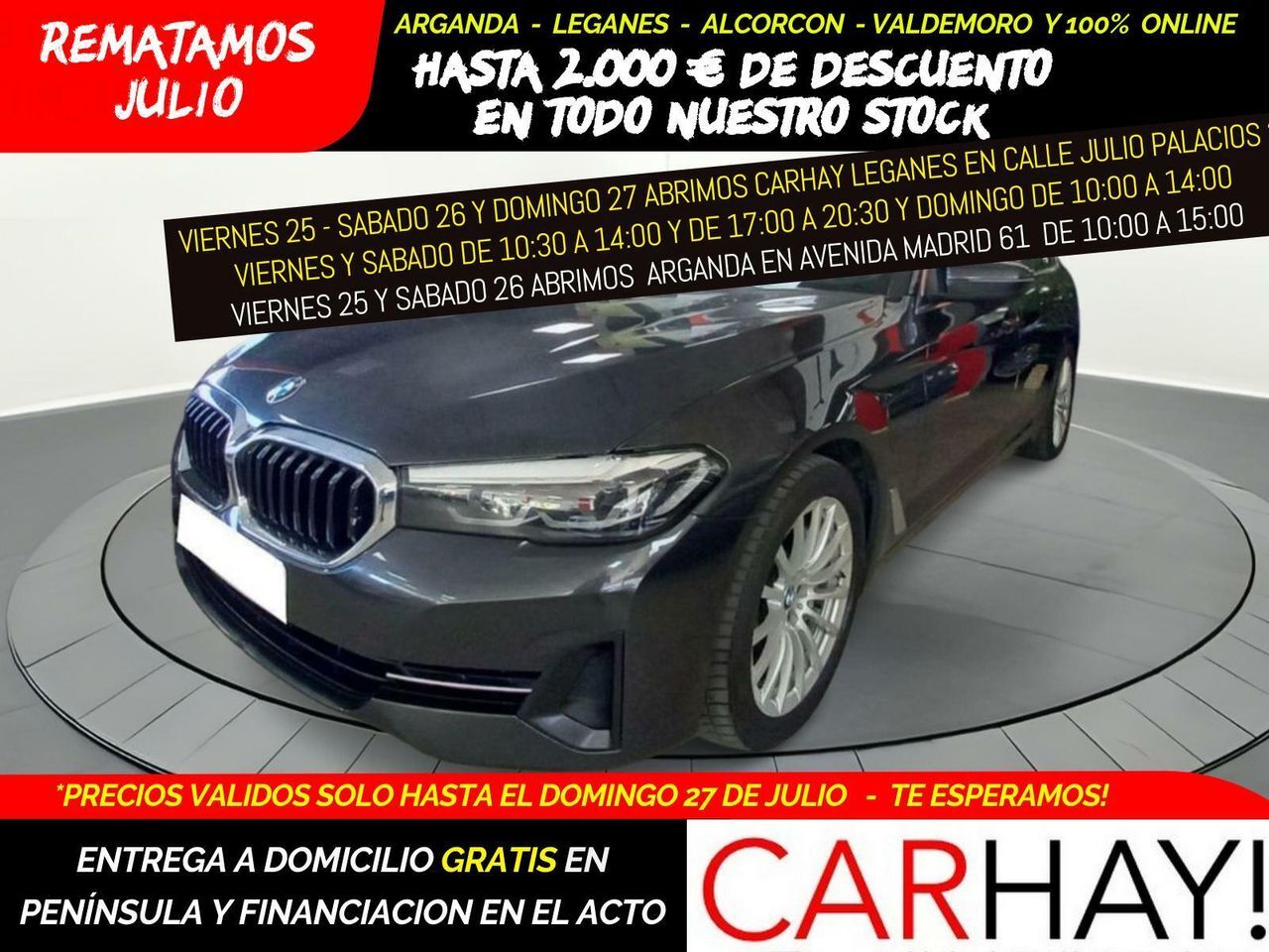 BMW Serie 5 (530EA PHEV AUT) en Madrid