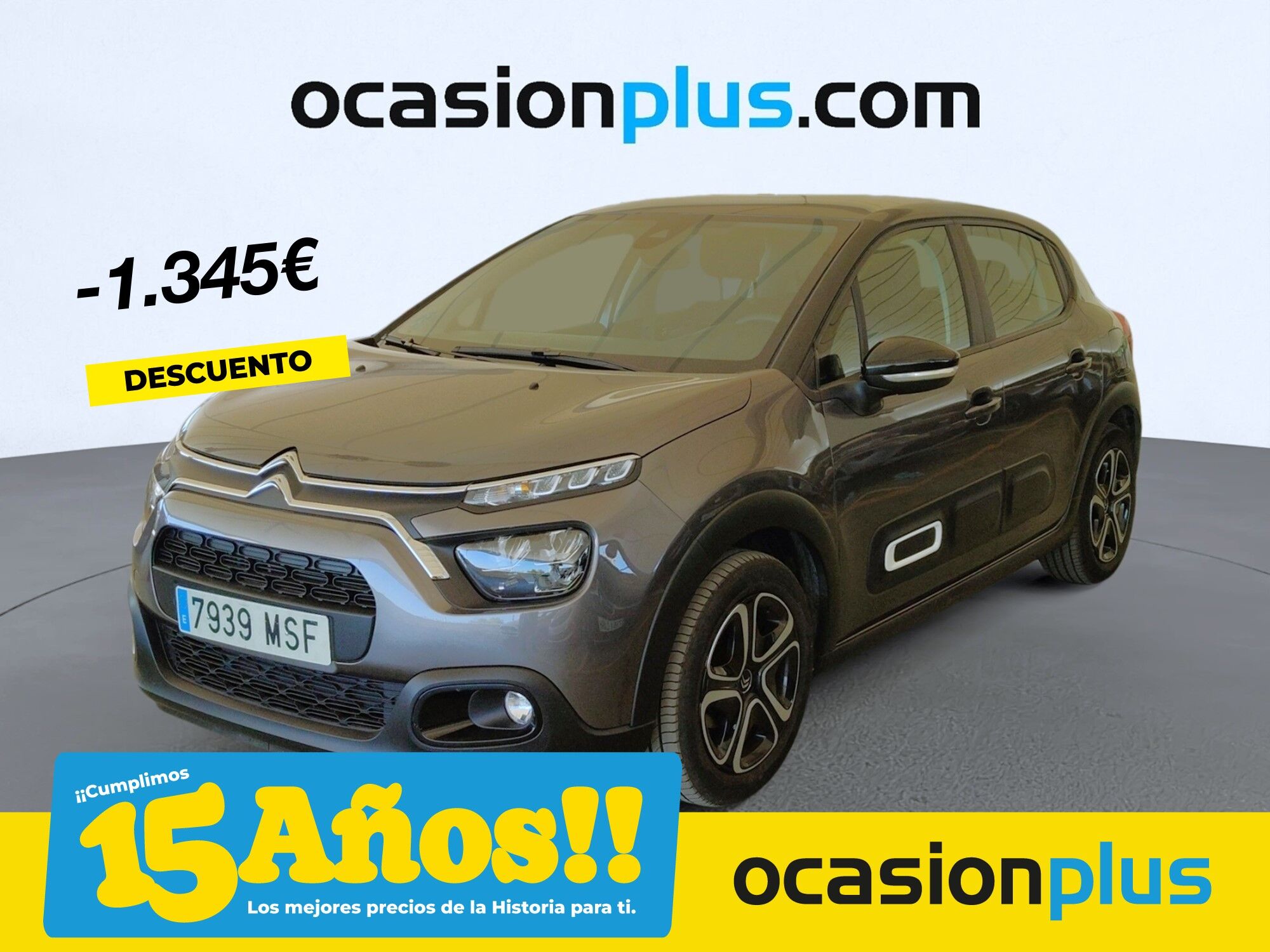 CITROEN C3 (BlueHDi 100 S&S Plus 75 kW (102 CV)) en Madrid