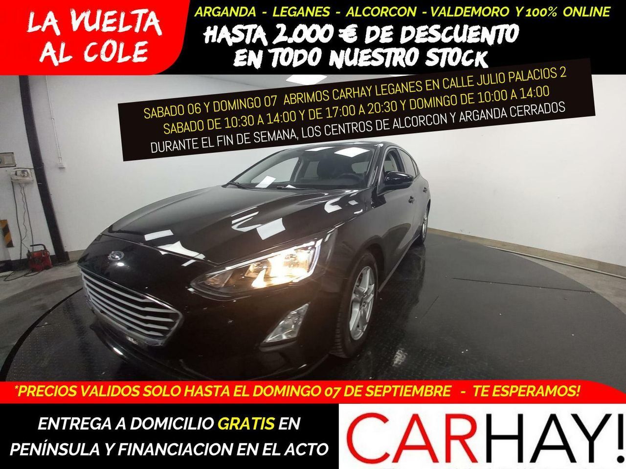 FORD Focus (TREND BUSINESS 1.5 ECOBLUE 95CV BVM6) en Madrid