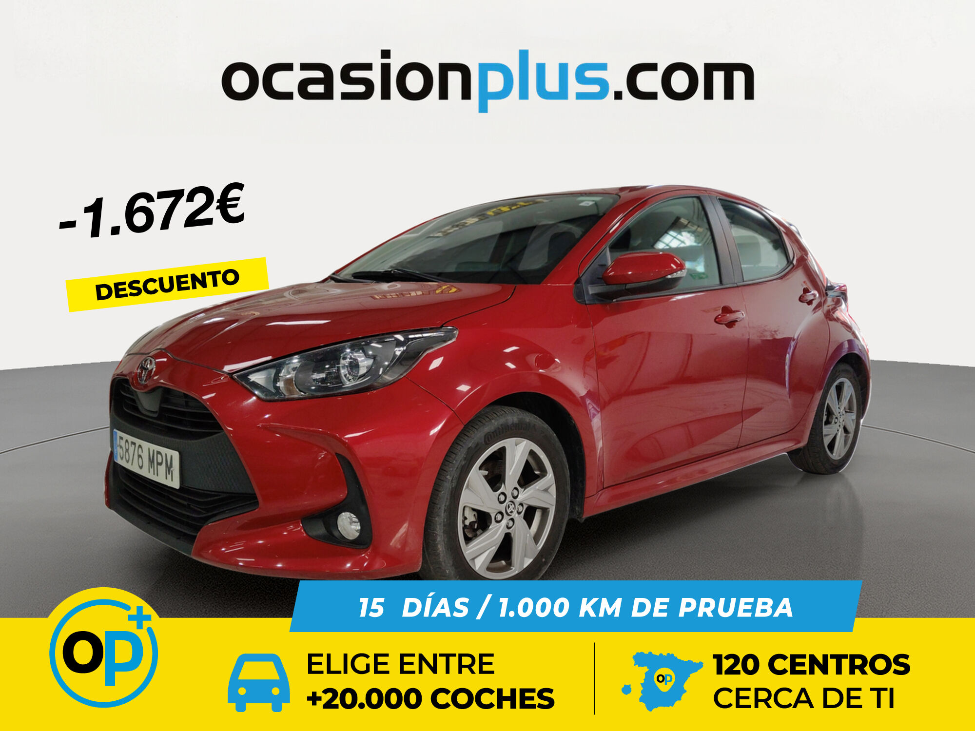 TOYOTA Yaris (120H Active Plus 85 kW (116 CV)) en Madrid