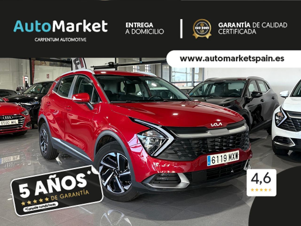 KIA Sportage (DRIVE	1.6 T-GDI HEV 158KW (215CV) DRIVE 4X2) en Lugo