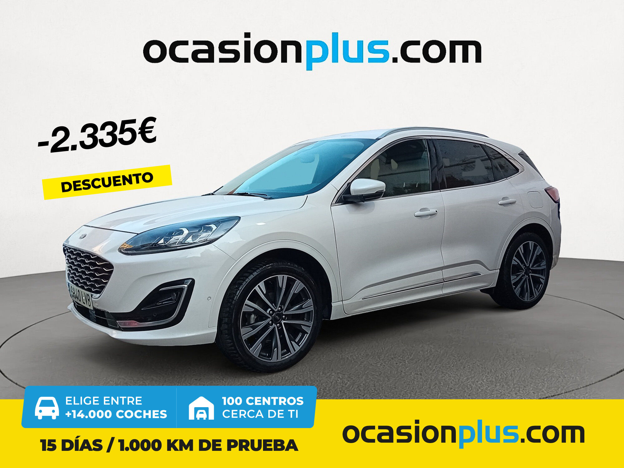 FORD Kuga (2.5 Duratec FHEV Vignale 4x4 Auto 140 kW (190 CV)) en Madrid