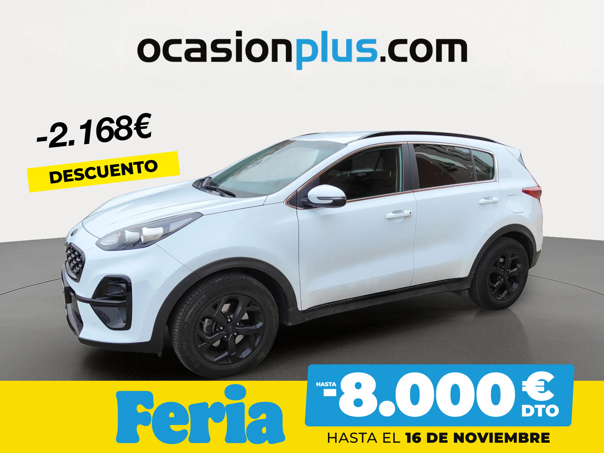 KIA Sportage (1.6 MHEV Black Edition 100 kW (136 CV)) en Madrid