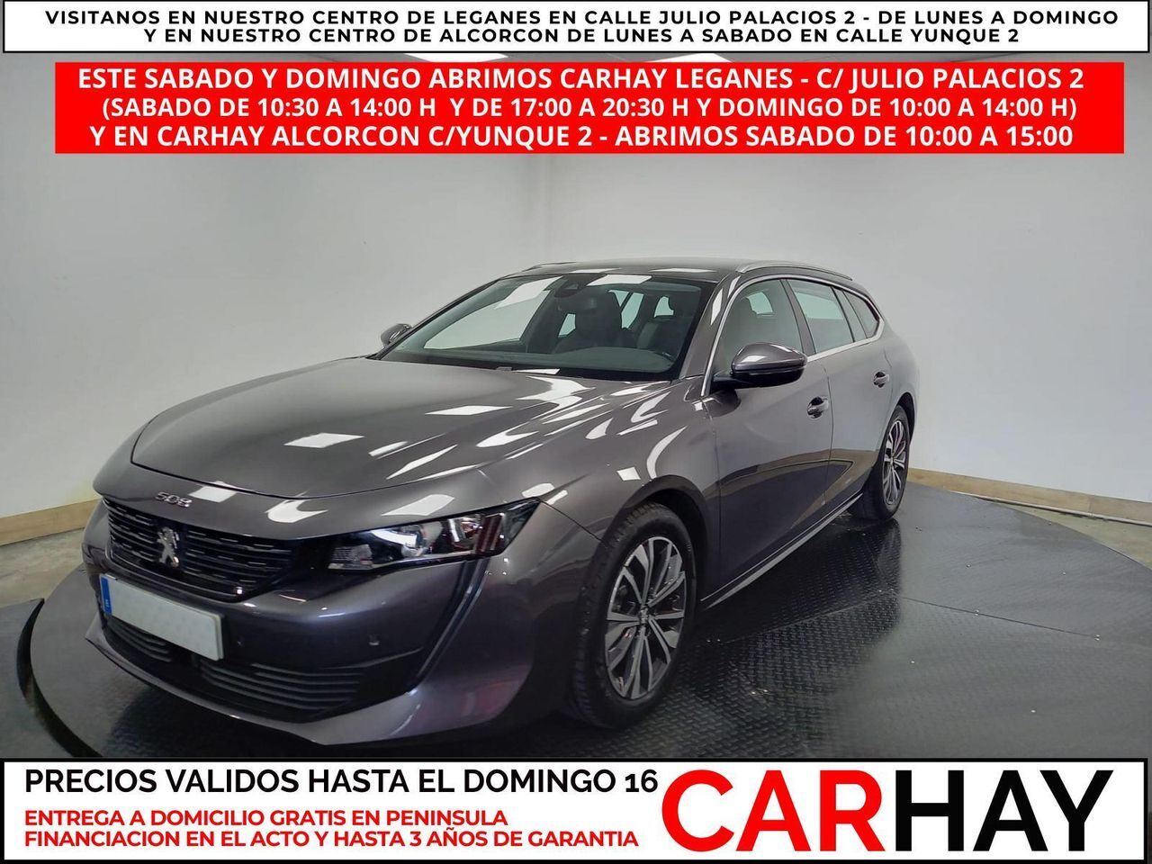 PEUGEOT 508 (SW Allure BlueHDi 96kW) en Madrid