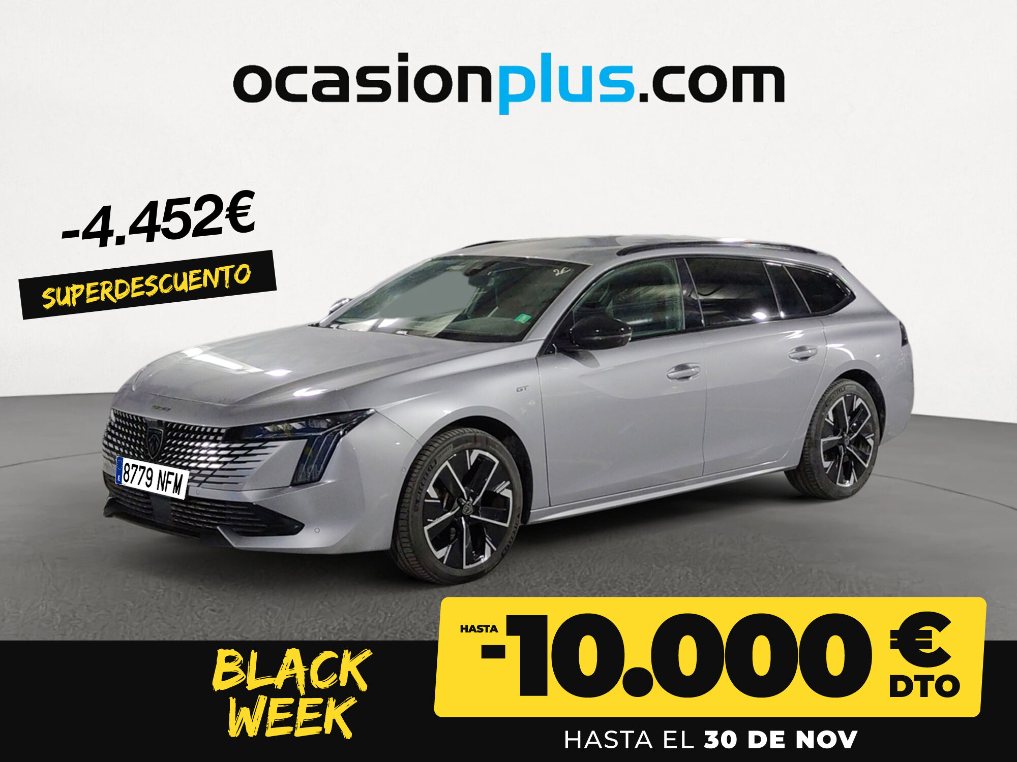 PEUGEOT 508 (BlueHDi 130 S&S GT EAT8 96 kW (130 CV)) en Madrid