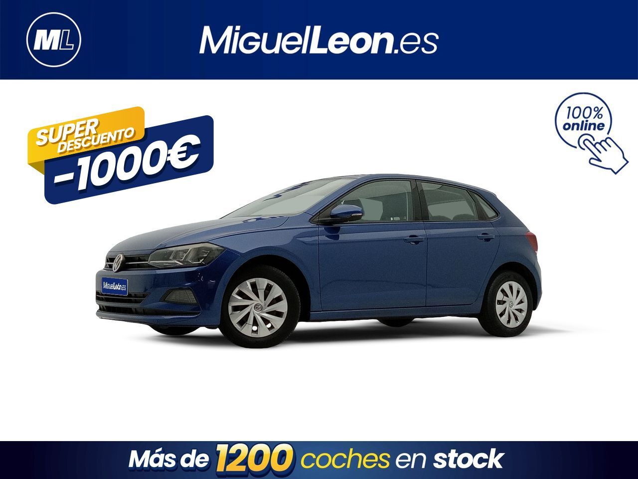 VOLKSWAGEN Polo (Advance 1.0 TSI 70kW (95CV)) en Palmas, Las