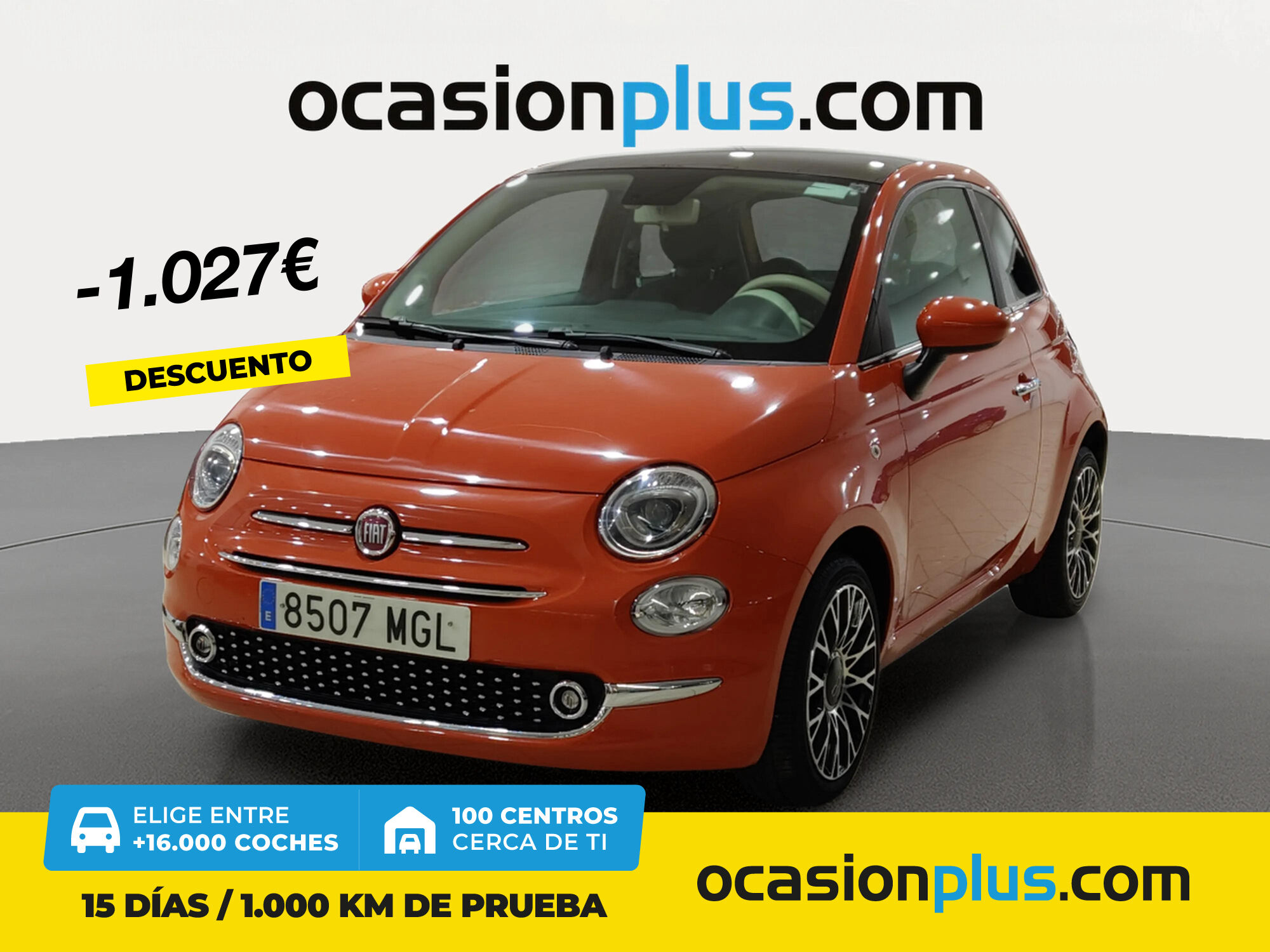 FIAT 500 (1.0 Hybrid Dolcevita 51 kW (70 CV)) en Madrid