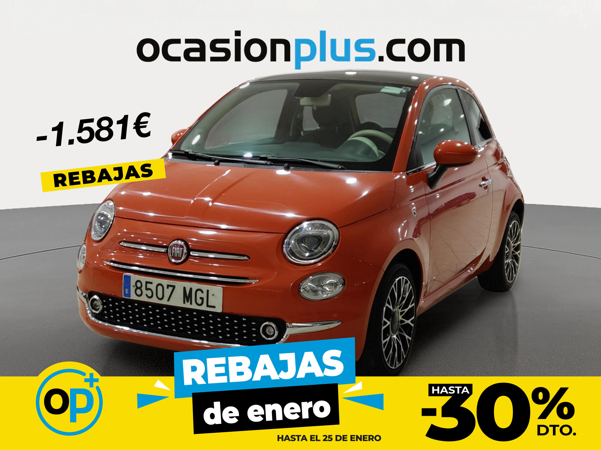 FIAT 500 (1.0 Hybrid Dolcevita 51 kW (70 CV)) en Madrid