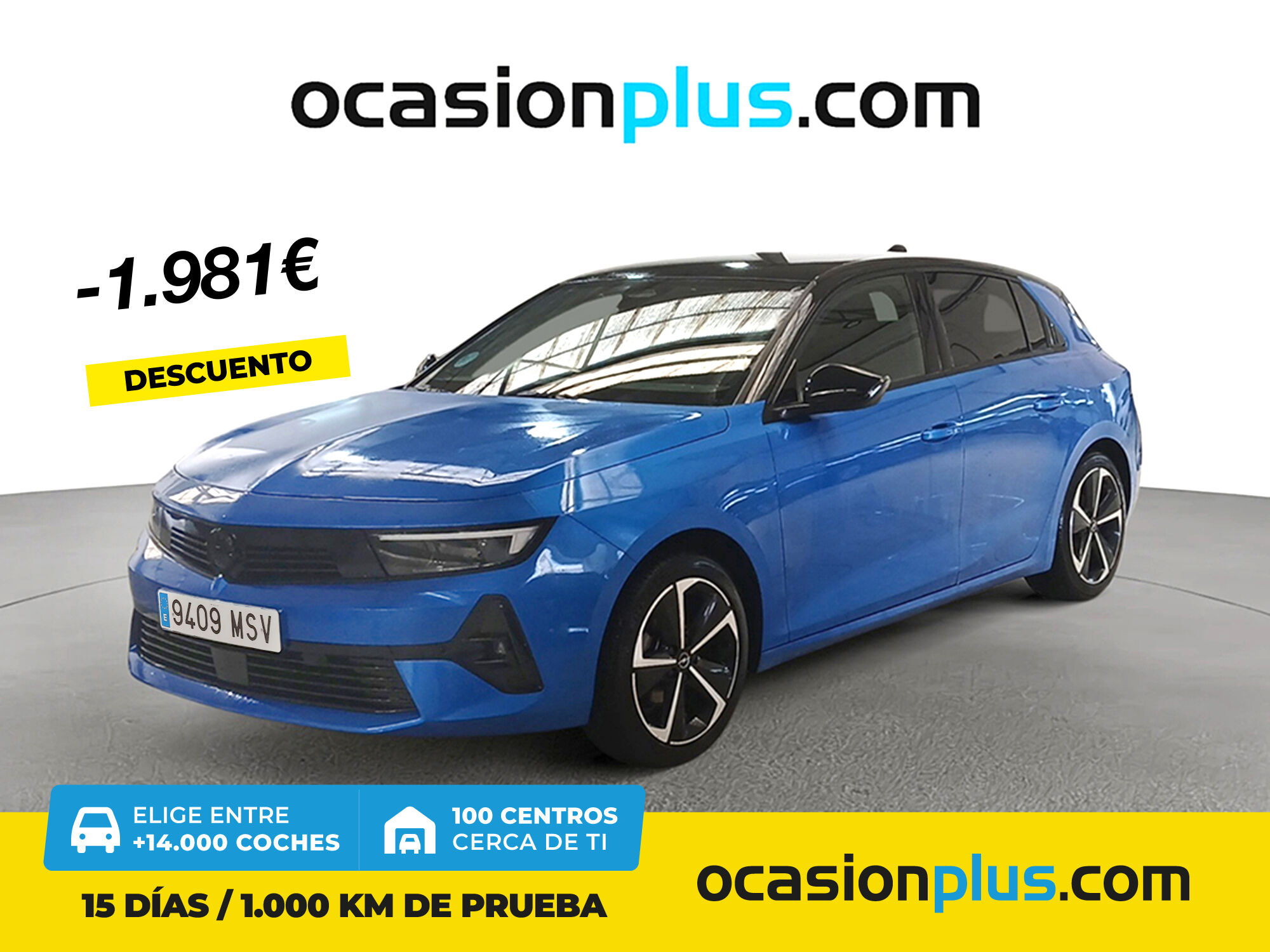 OPEL Astra (1.2 Turbo XHT GS 96 kW (130 CV)) en Madrid