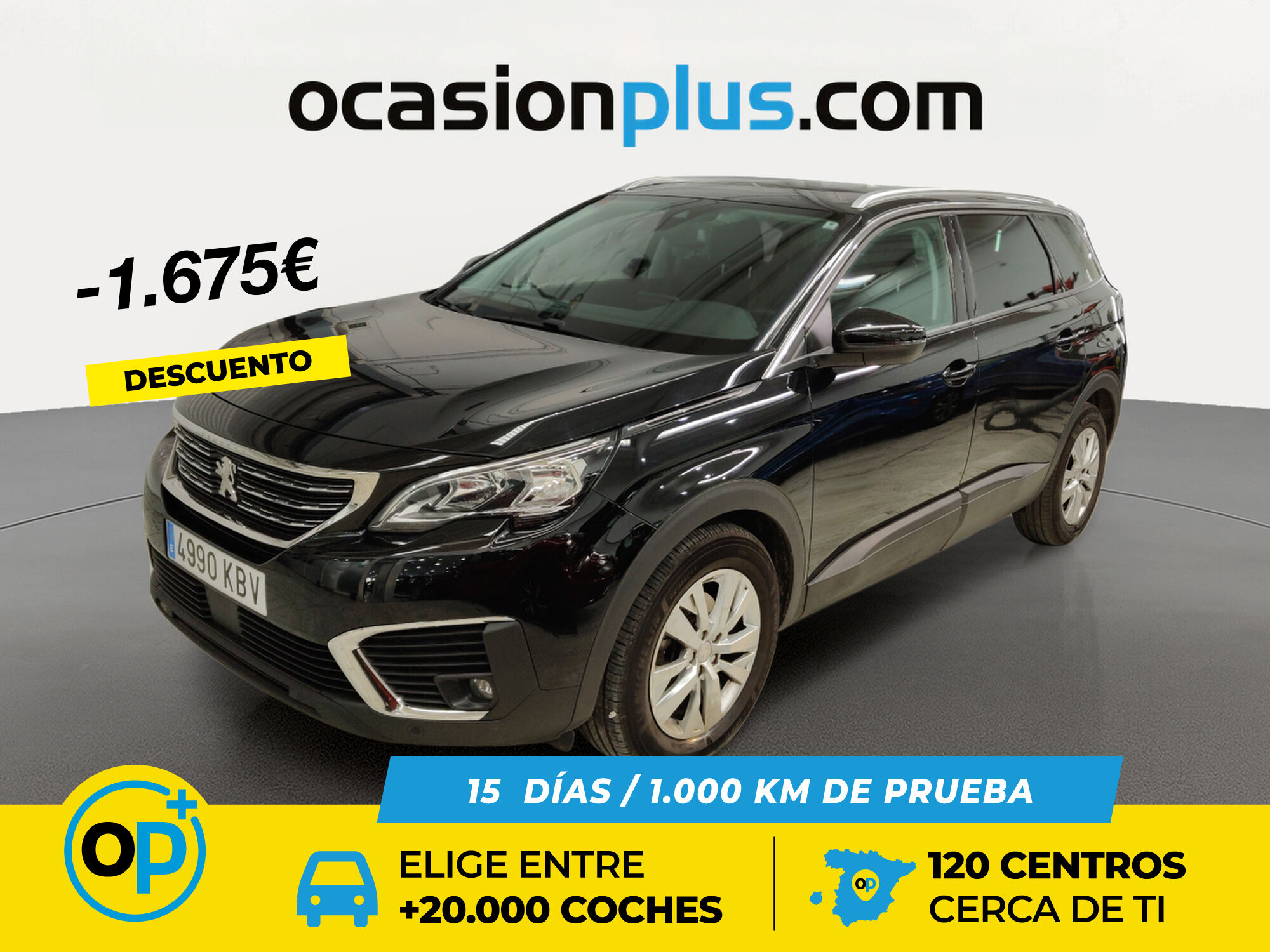 PEUGEOT 5008 (1.6 BlueHDi Active EAT6 S&S 88 kW (120 CV)) en Madrid