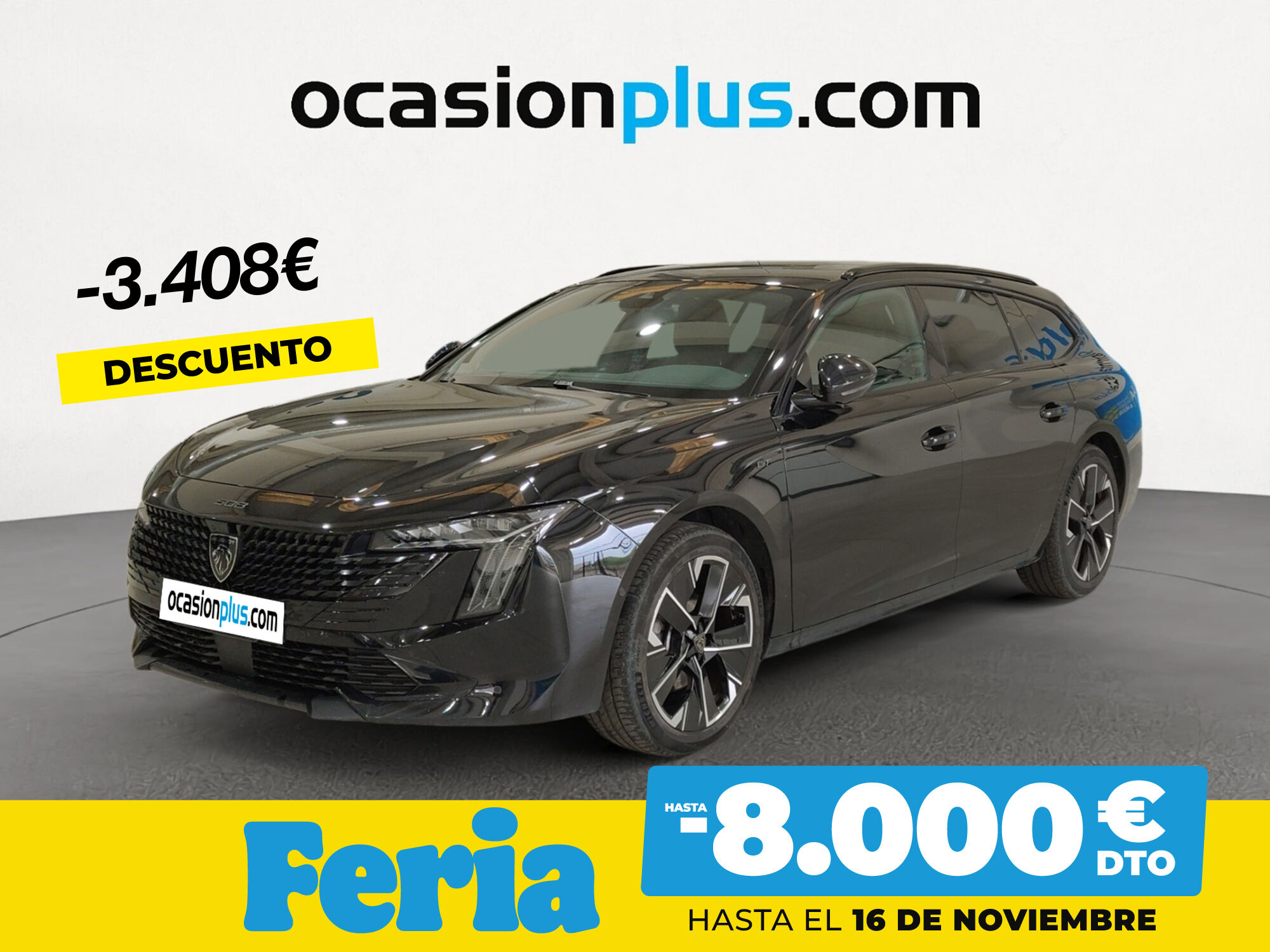 PEUGEOT 508 (BlueHDi 130 S&S GT EAT8 96 kW (130 CV)) en Madrid
