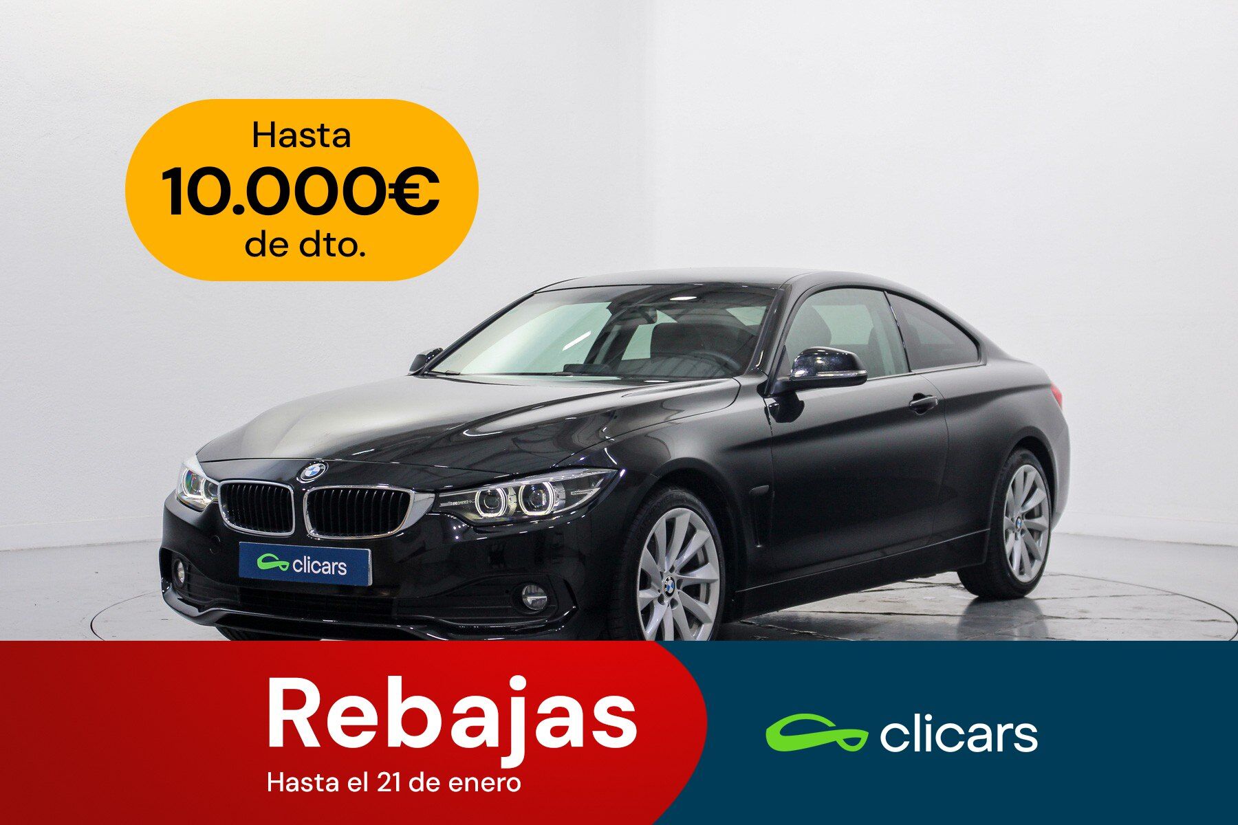 BMW Serie 4 (420d Coupé) en Madrid