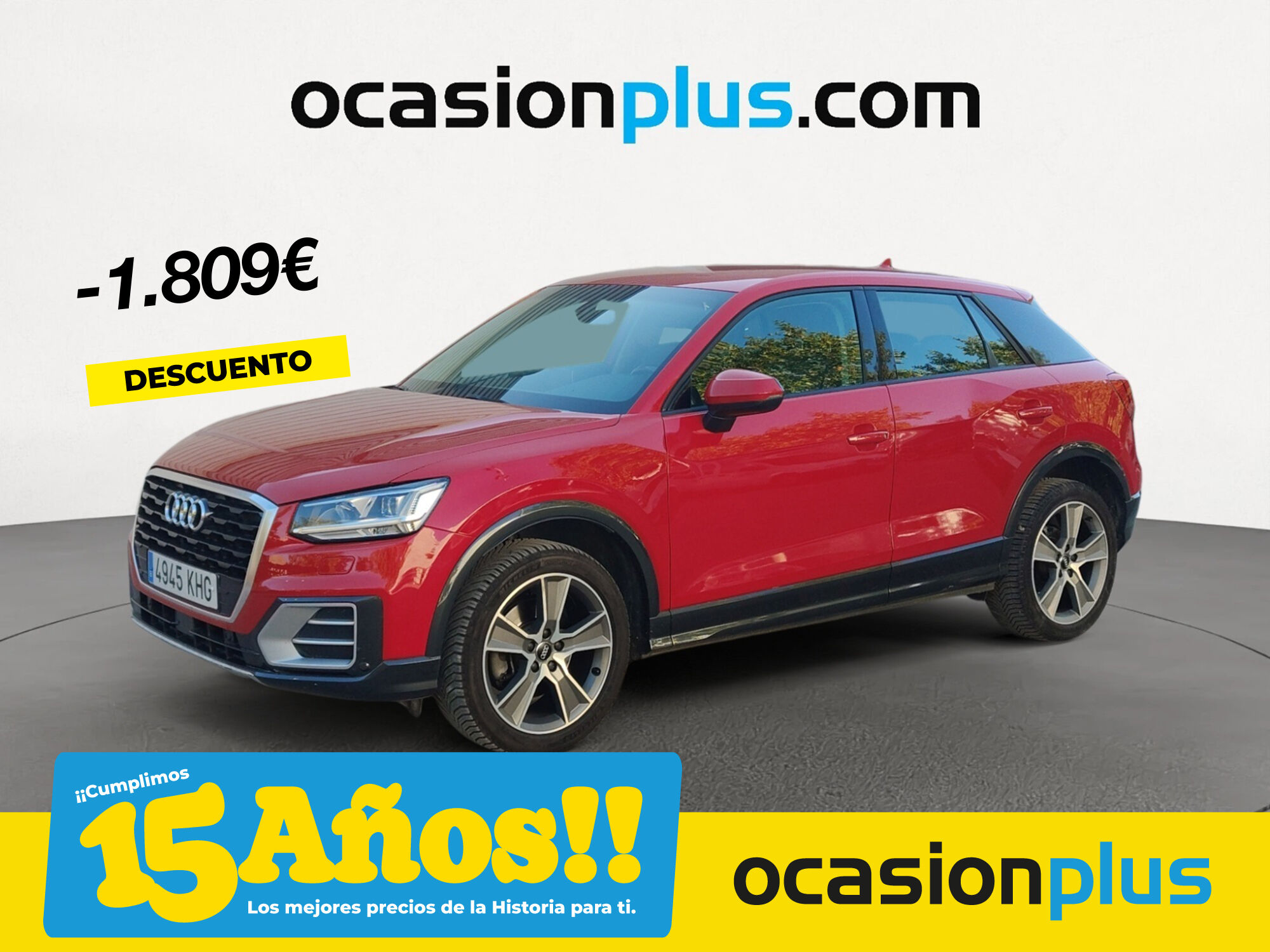 AUDI Q2 (design edition 1.6 TDI 85 kW (116 CV) S tronic) en Madrid