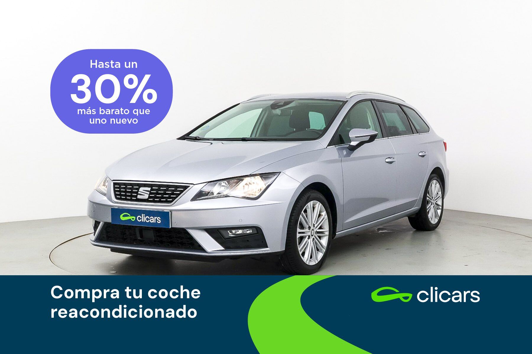 SEAT León (León ST 1.5 TGI GNC S&S Xcellence DSG7 130) en Madrid