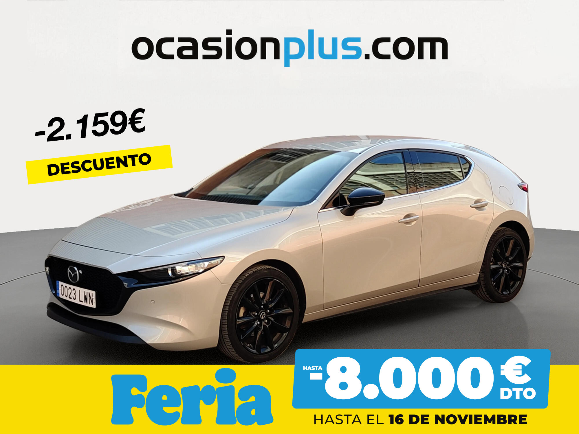 MAZDA Mazda3 (2.0 e-SKYACTIV-X Homura 137 kW (186 CV)) en Madrid