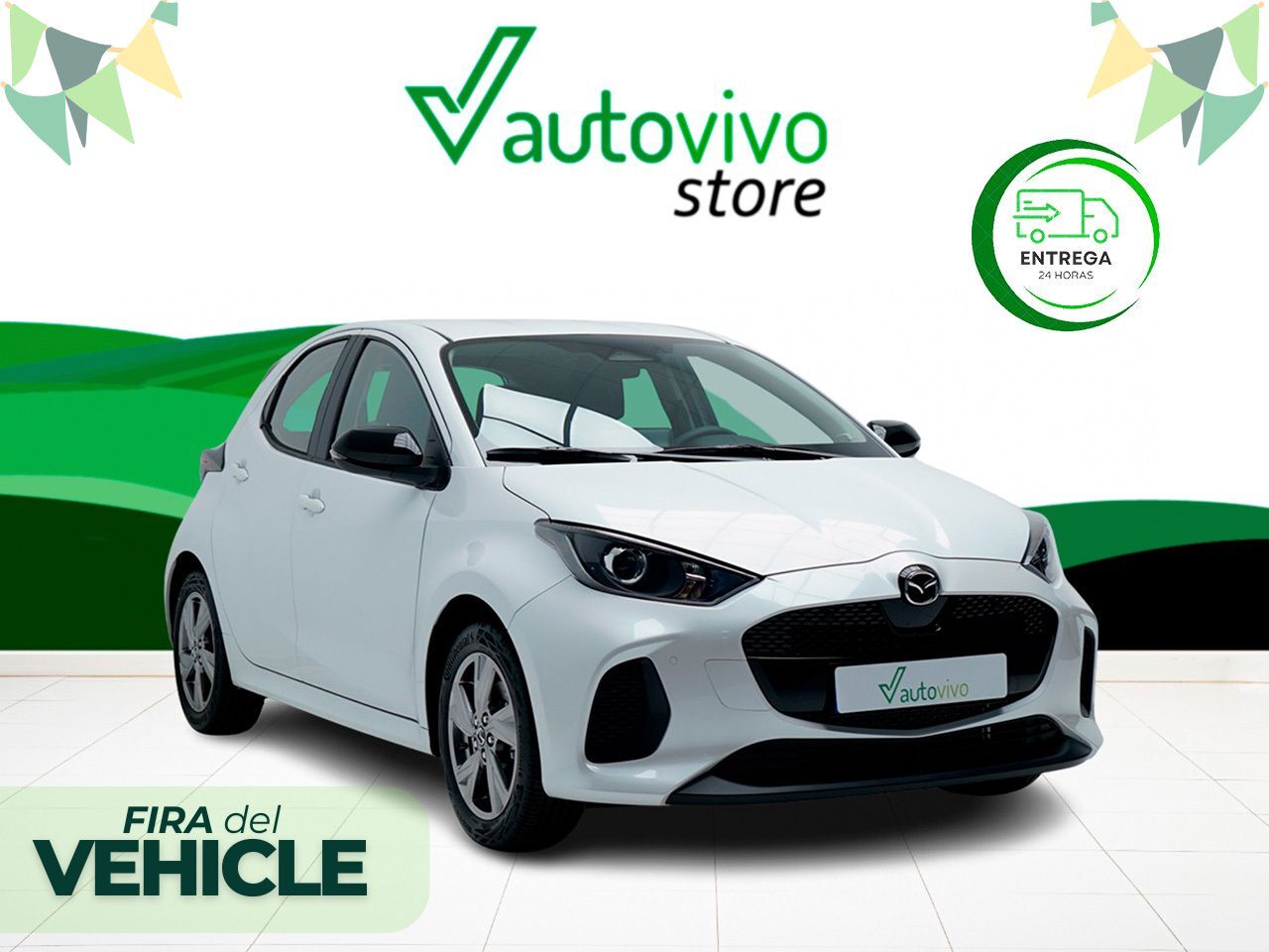 MAZDA Mazda2 (1.5 HEV 85KW CVT EXCLUSIVE-LINE 116 5P) en Barcelona