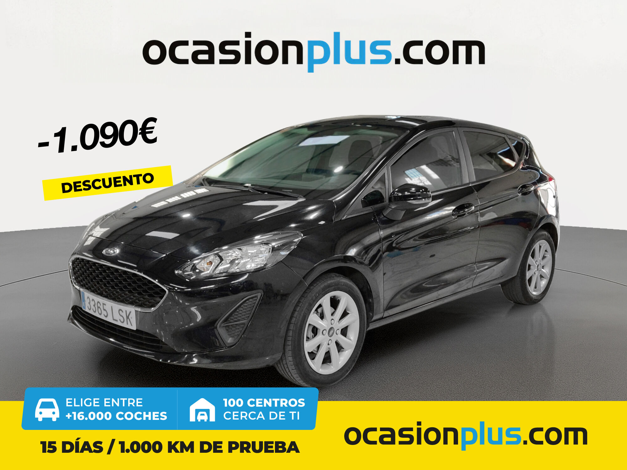 FORD Fiesta (1.0 EcoBoost Trend 74 kW (100 CV)) en Madrid