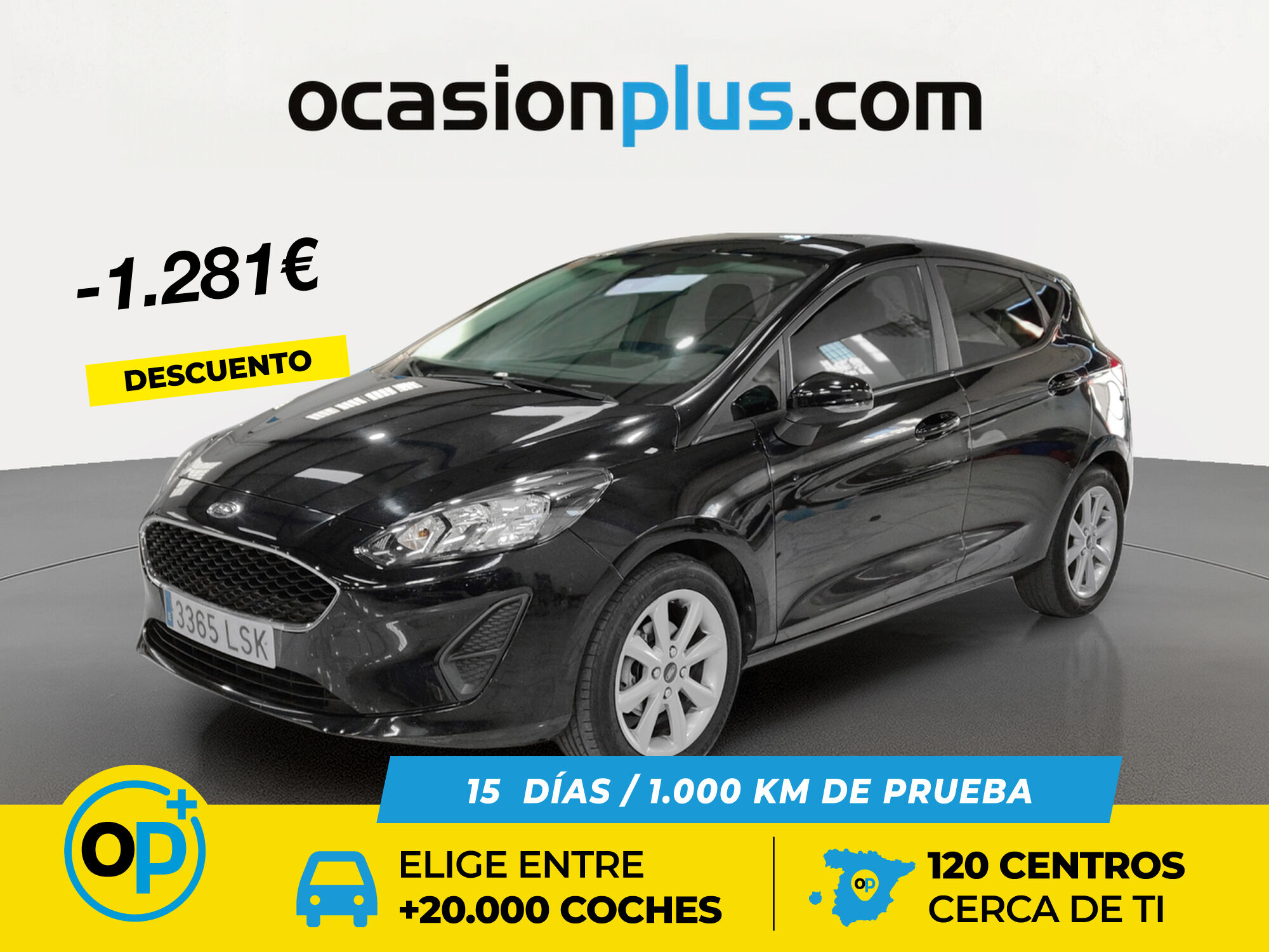 FORD Fiesta (1.0 EcoBoost Trend 74 kW (100 CV)) en Madrid