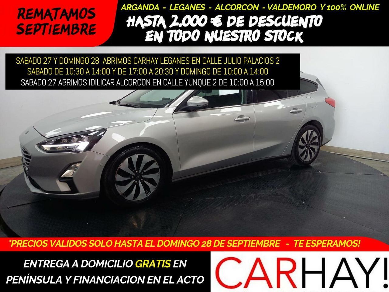 FORD Focus (SPORTBREAK TRENDPLUS 1.5 AUTOMAT 120CV) en Madrid