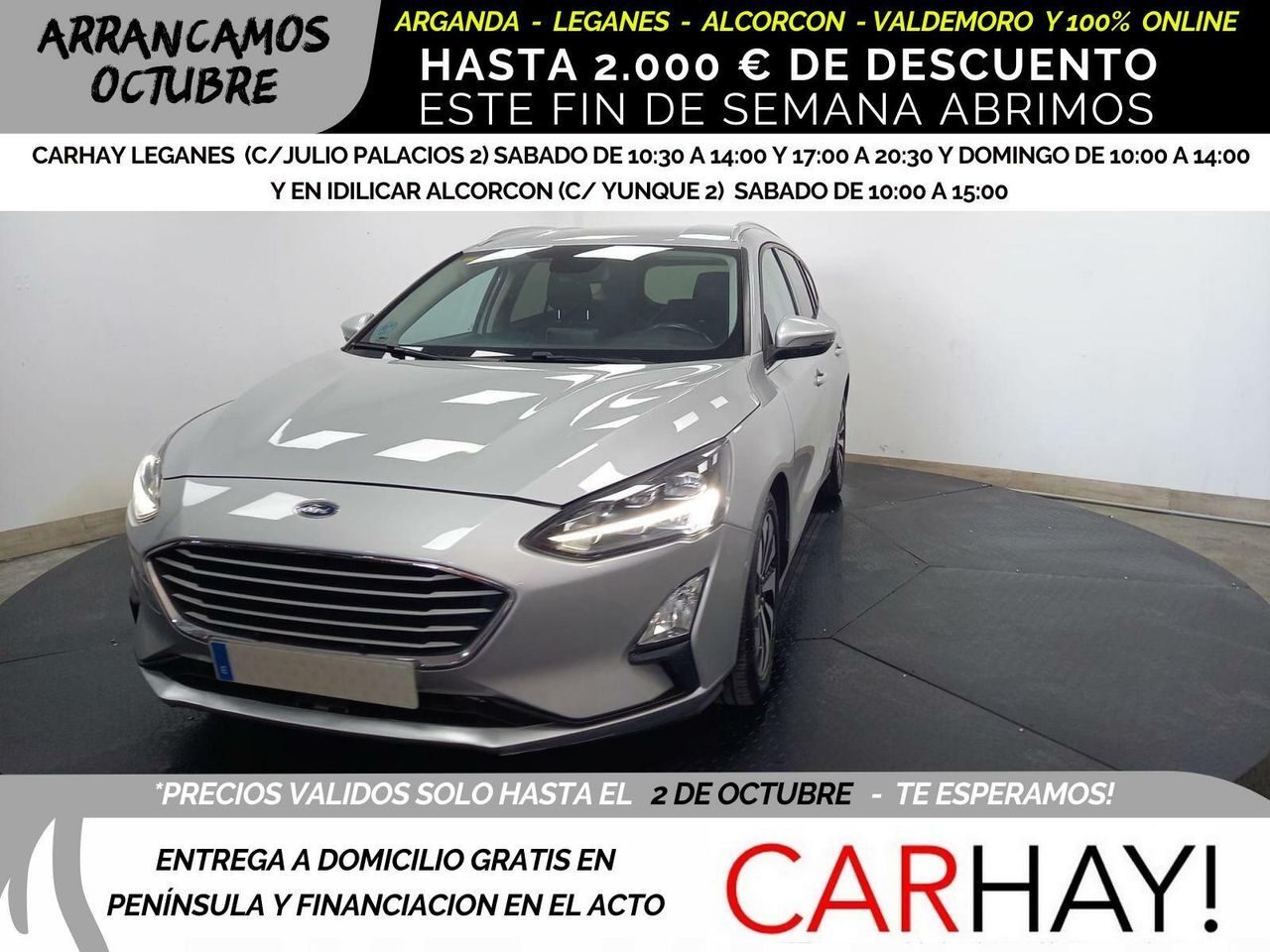 FORD Focus (SPORTBREAK TRENDPLUS 1.5 AUTOMAT 120CV) en Madrid