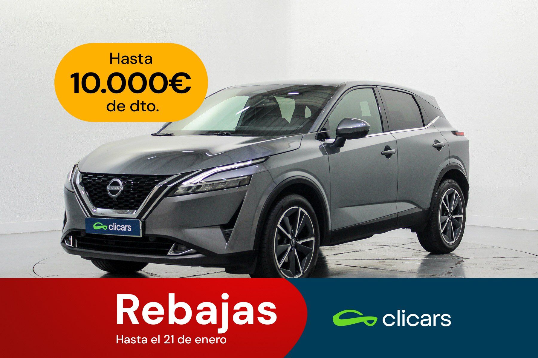 NISSAN Qashqai (Qashqai 1.3 DIG-T mHEV 12V Tekna 4x2 Aut. 117kW) en Madrid