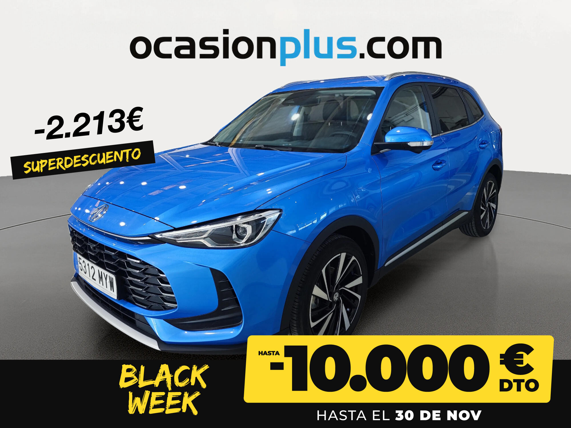 MG ZS (1.5 Hybrid Luxury 145 kW (197 CV)) en Madrid