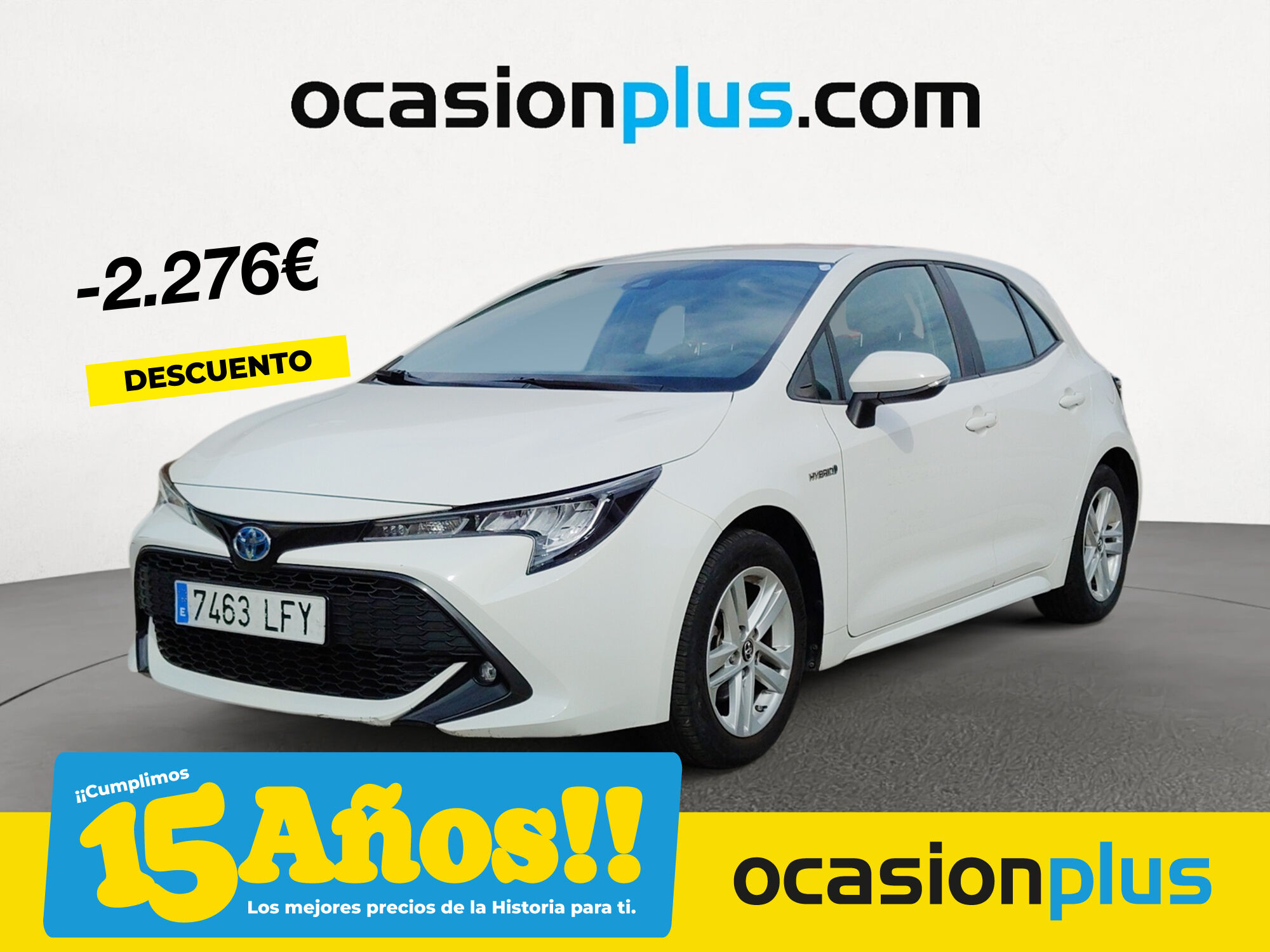TOYOTA Corolla (125H Active E-CVT 90 kW (122 CV)) en Madrid