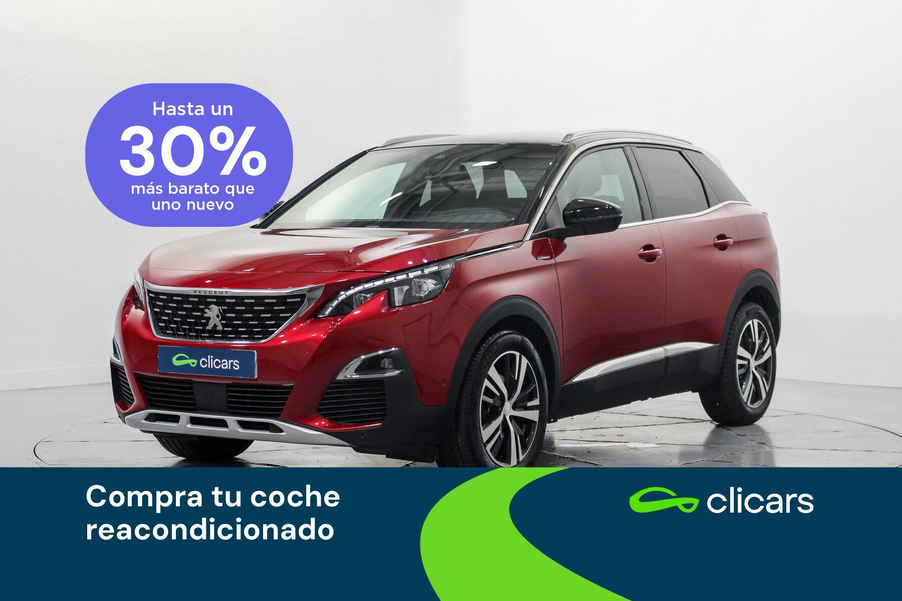 PEUGEOT 3008 (3008 1.2 S&S PureTech GT Line EAT8 130) en Madrid