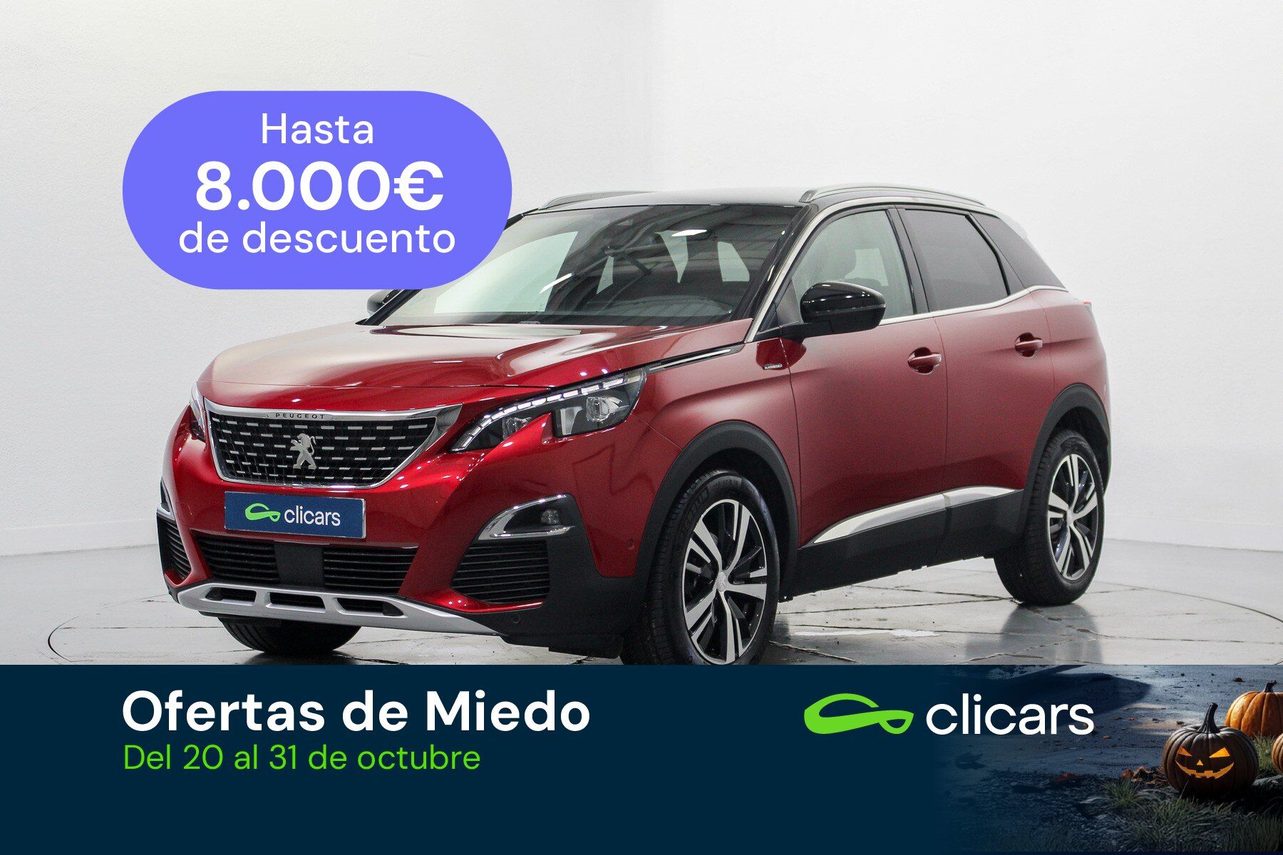 PEUGEOT 3008 (3008 1.2 S&S PureTech GT Line EAT8 130) en Madrid